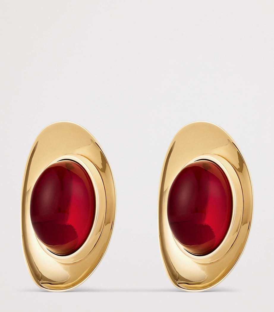 Givenchy Sculpted Gem Earrings Image 3