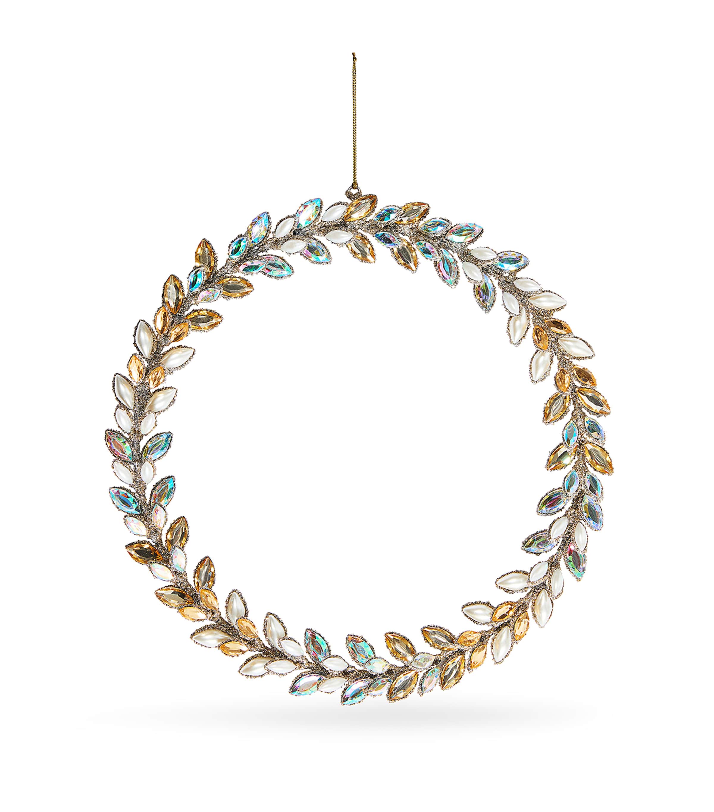 Harrods Embellished Wreath In Multi
