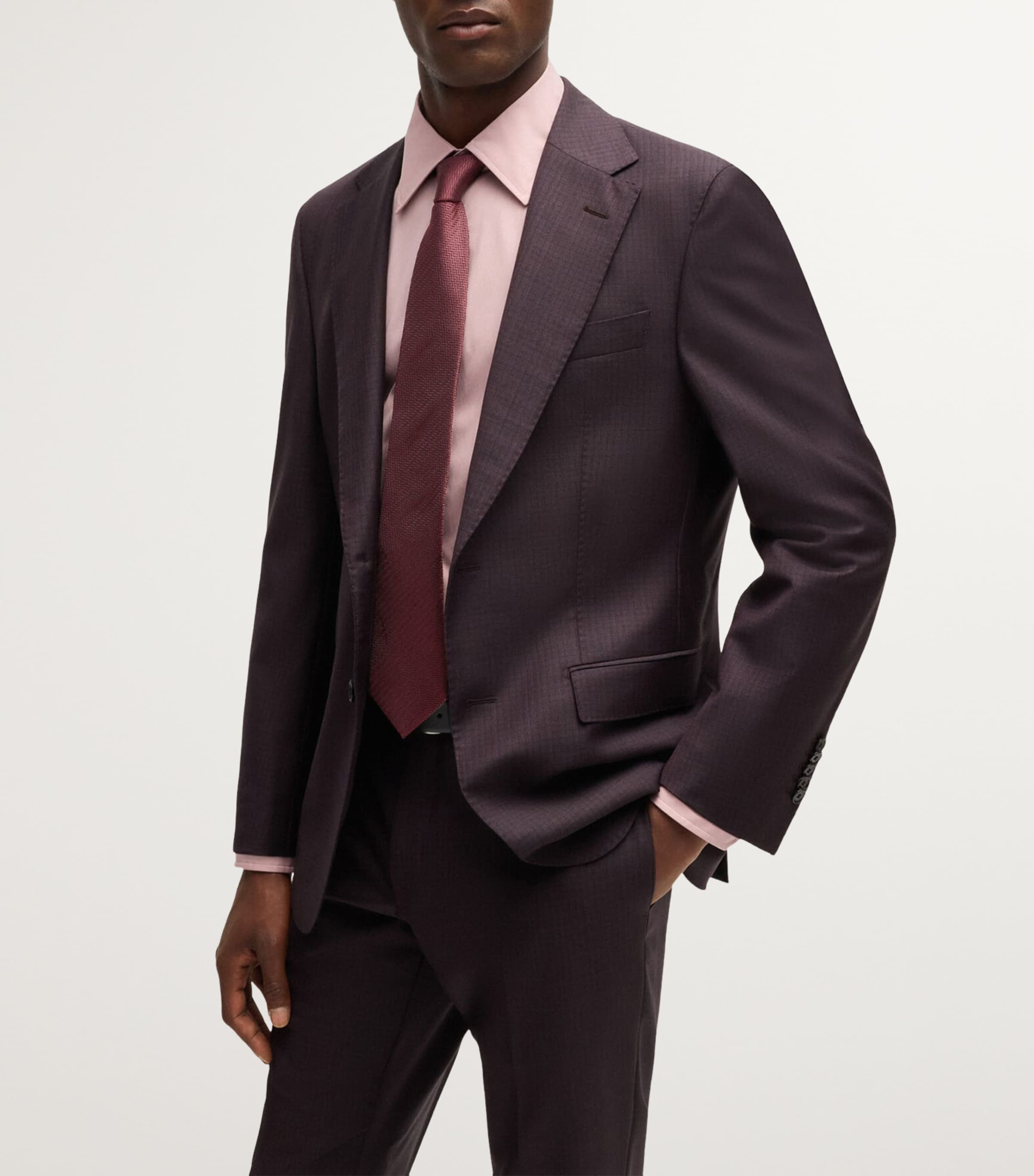 Italian Silk Chevron Tie 505 Image 2