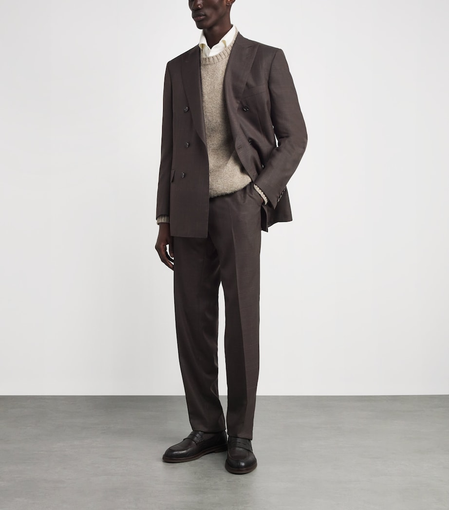 Wool Check 2-Piece Suit 2500 Image 2