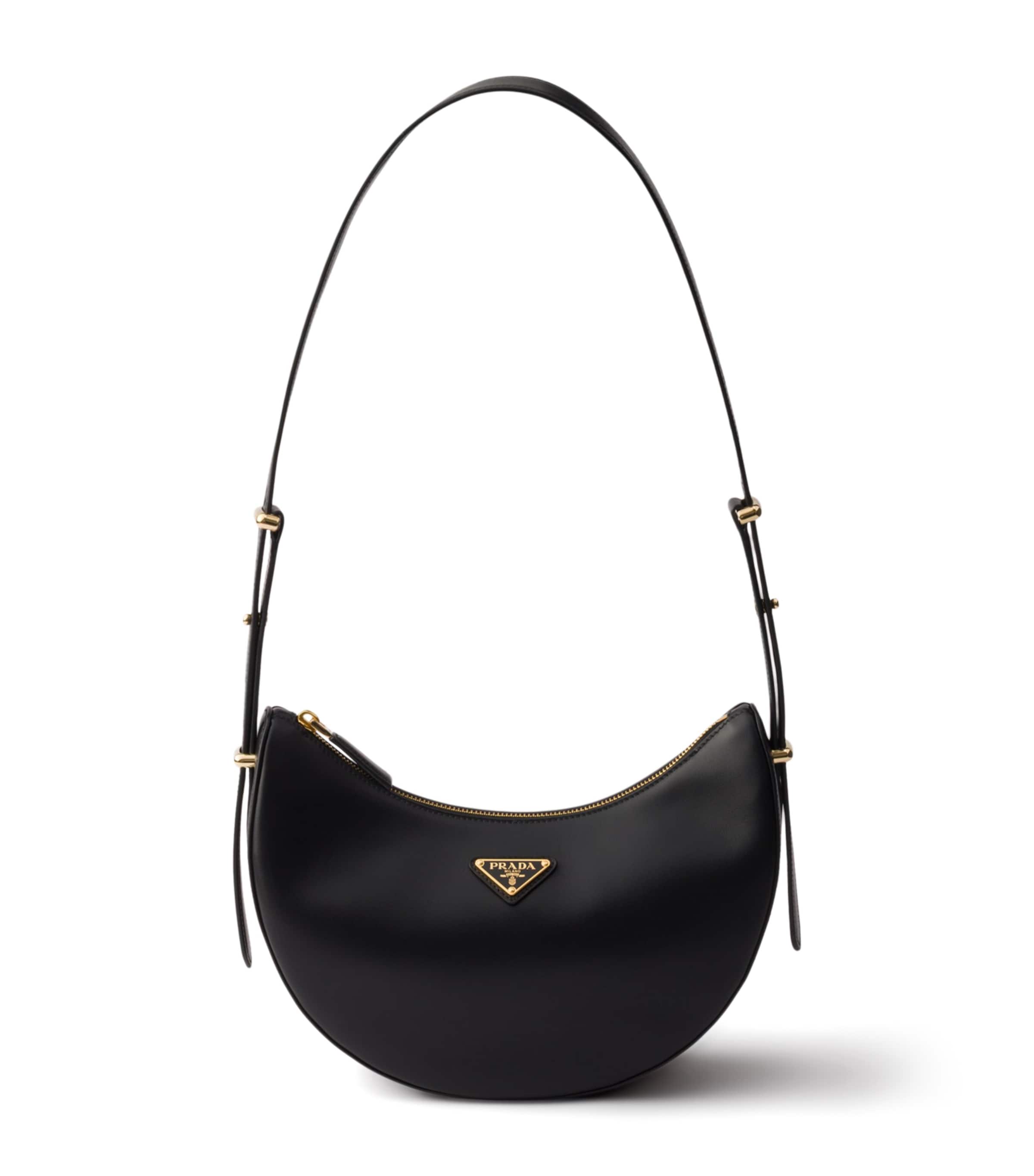 Prada Small Leather Arqué Shoulder Bag Image 1