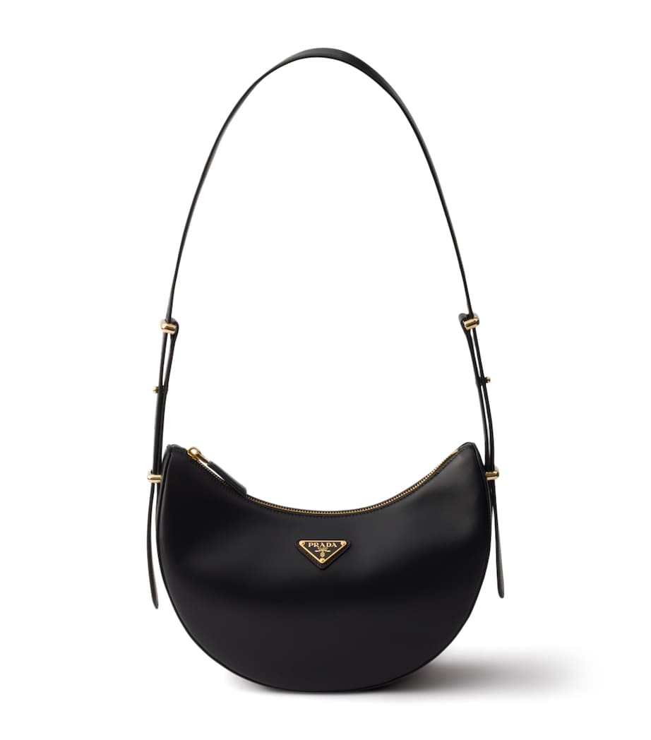 Prada Small Leather Arqué Shoulder Bag Image 1