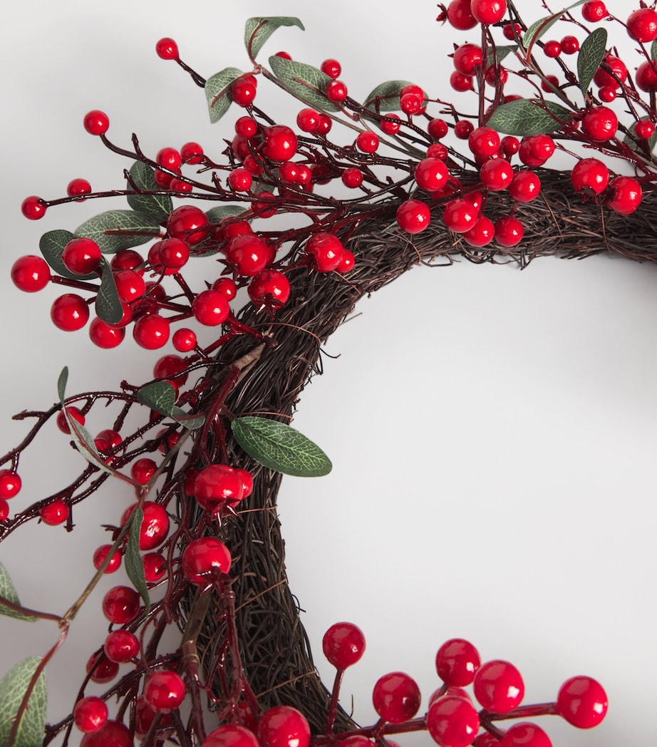 Red Berry Wreath MULTI Image 2