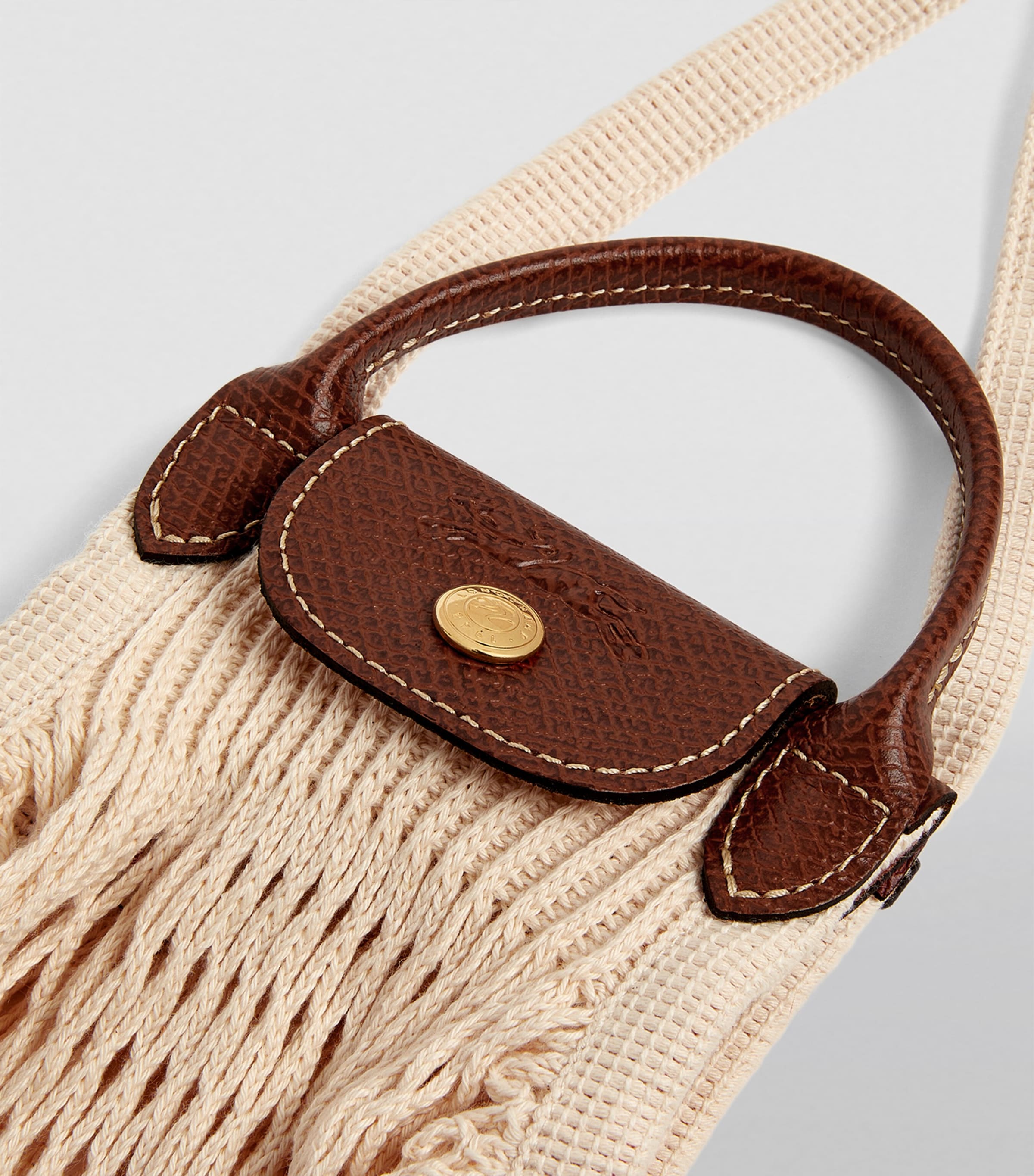 Extra-Small Le Pliage Filet Mesh Bag 037 ECRU Image 7