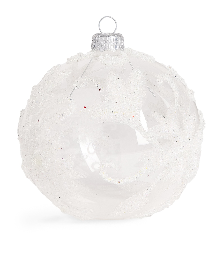 Harrods Bead-Embellished Bauble White Image 1