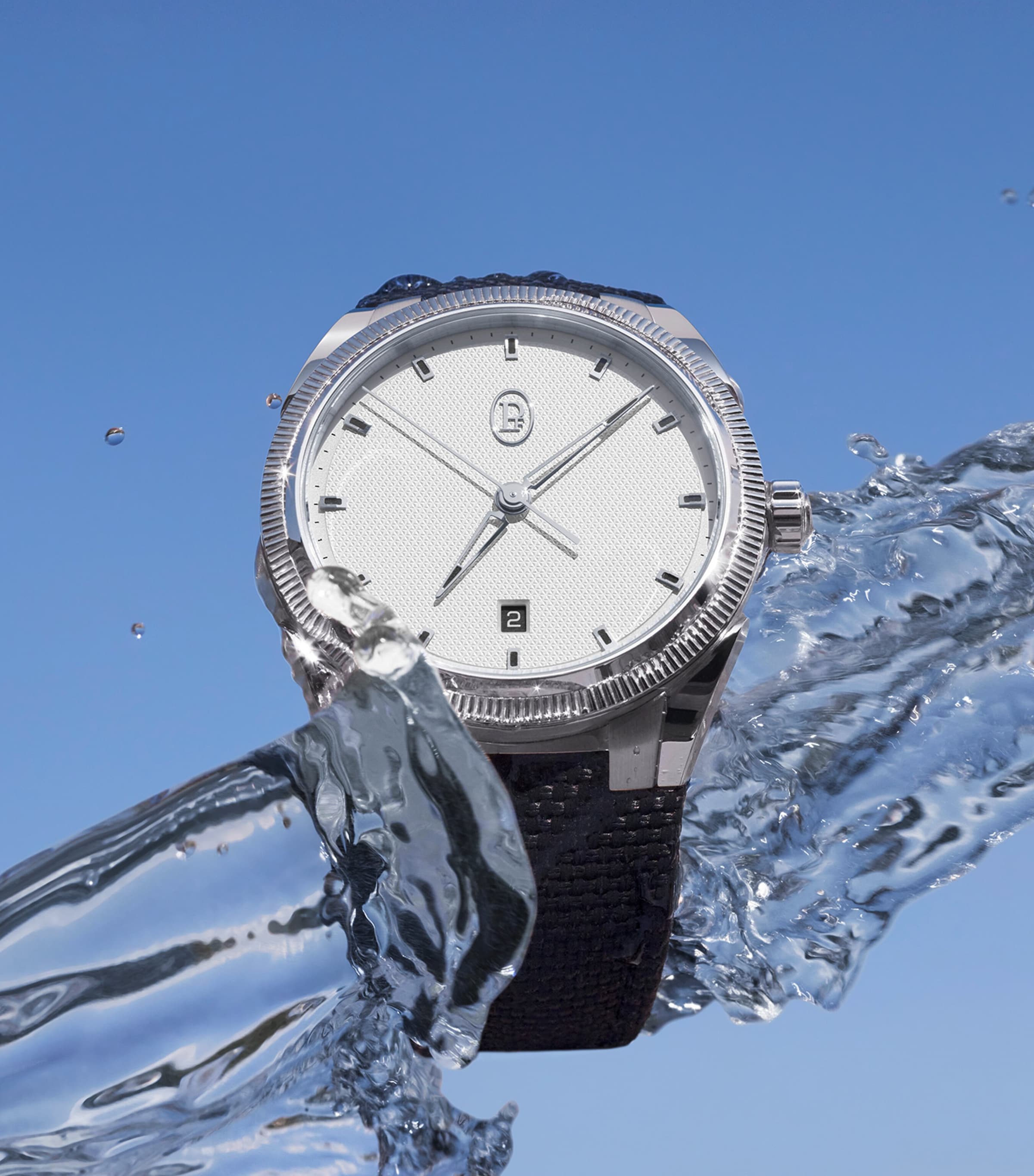 Stainless Steel Tonda Sport Watch 41mm SILVER Image 5