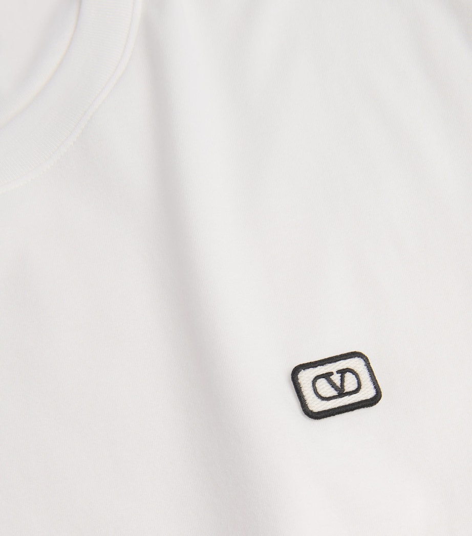 Cotton VLogo T-Shirt A03 Image 8