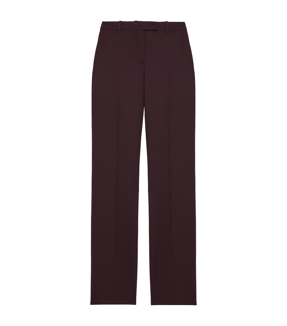 Wool Straight Trousers 5146 Image 1