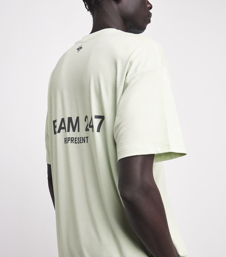 Represent 247 Mens Team 247 T-Shirt Fern/graphene Image 3