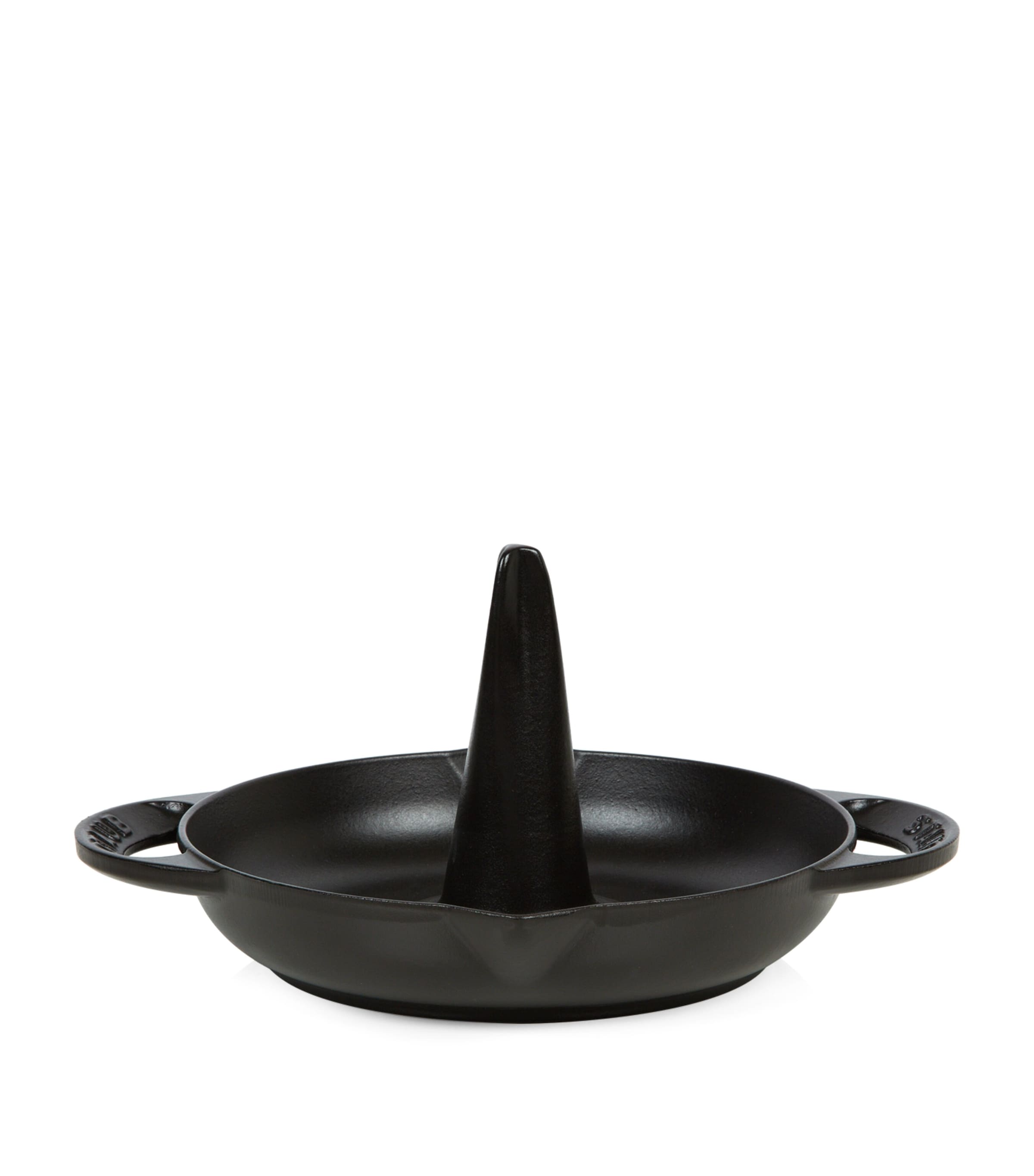 Staub Black Vertical Roaster