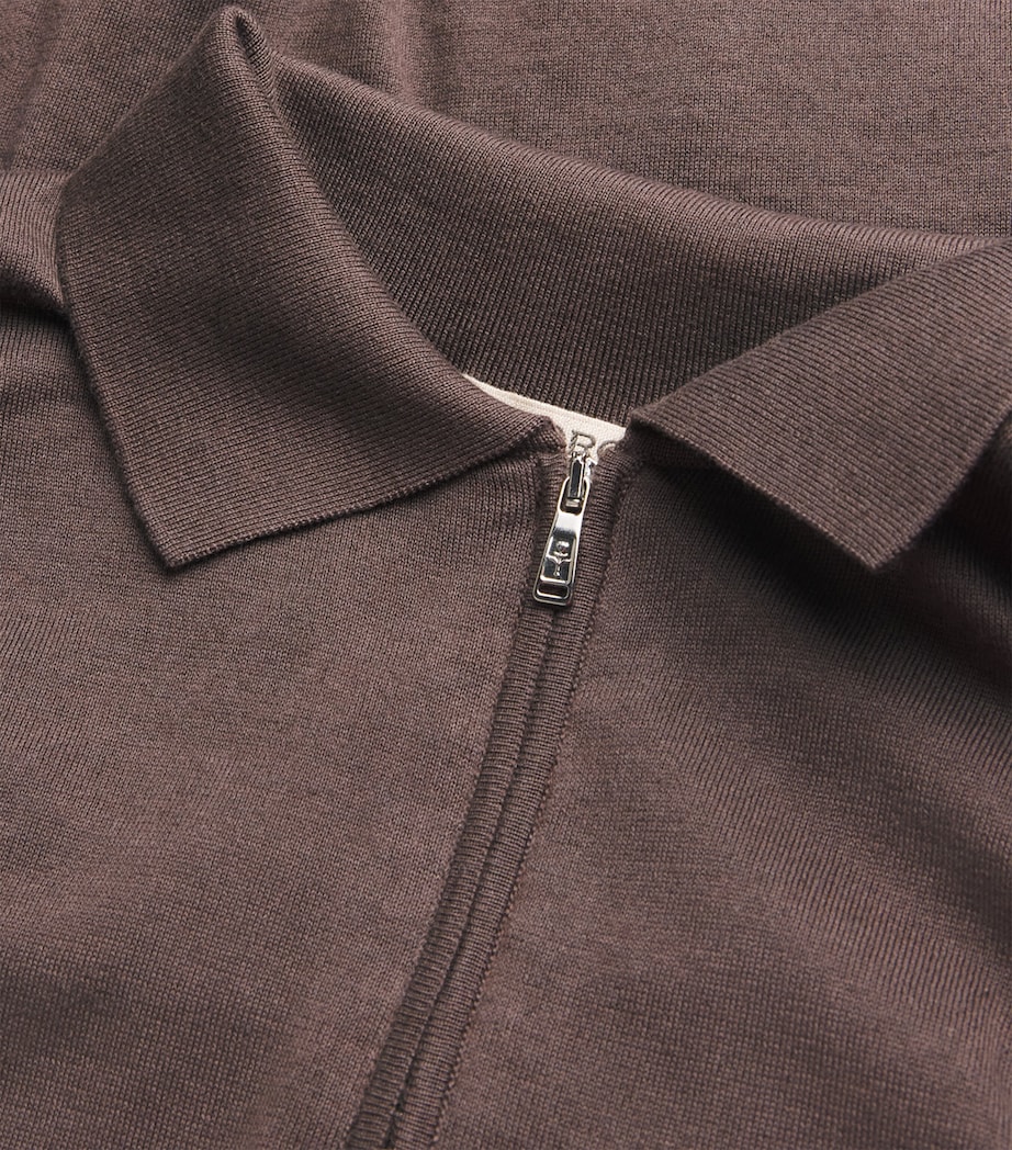 Cotton-Cashmere Polo Sweater E.12 T.MORO E25/26 Image 5