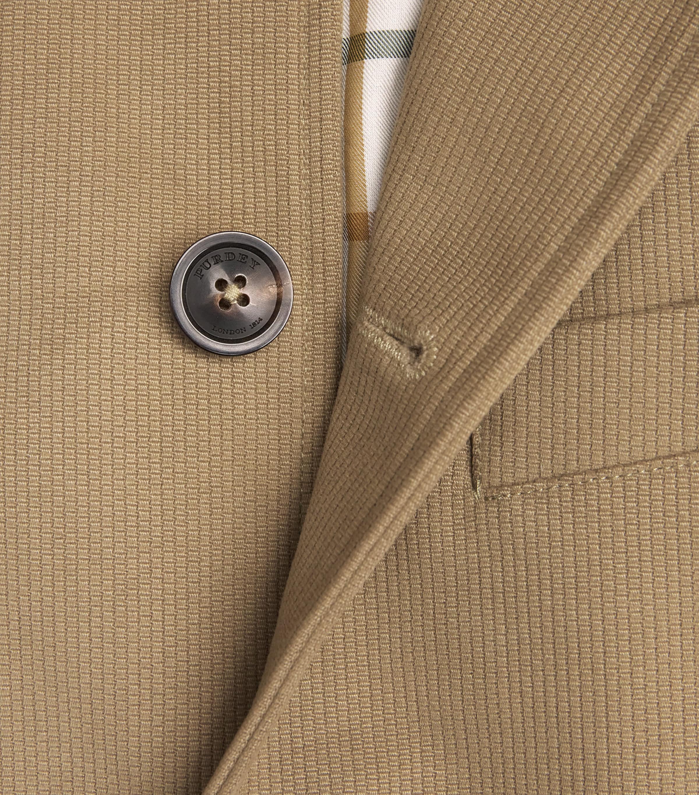 Cotton Orsett Gilet TAUPE Image 5