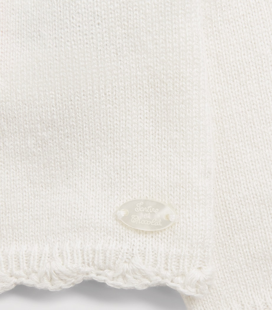 Tartine et Chocolat Peony Embroidered Cardigan (3 Months-4 Years) Image 3