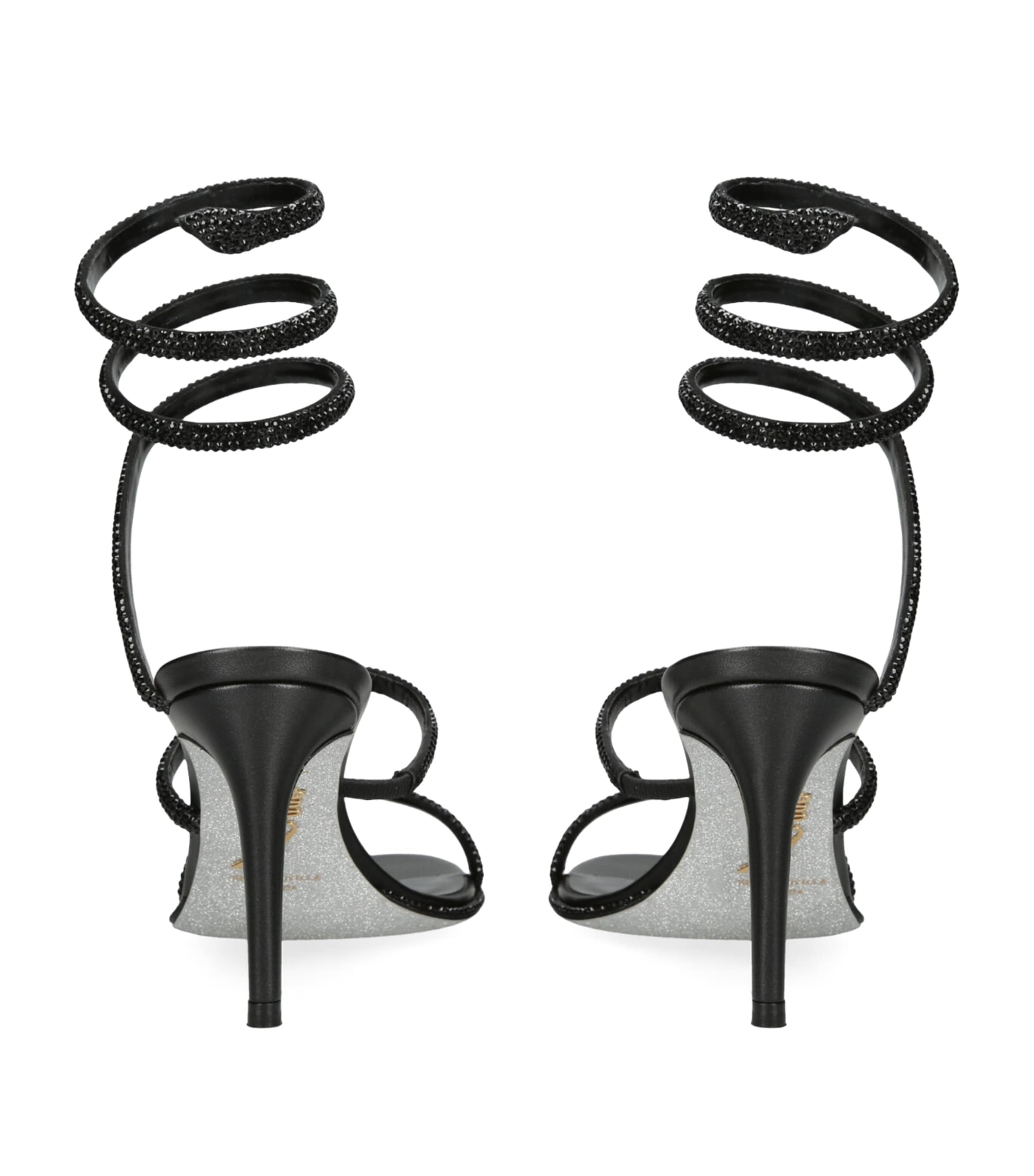 Embellished Cleo Sandals 80 BLACK Image 2