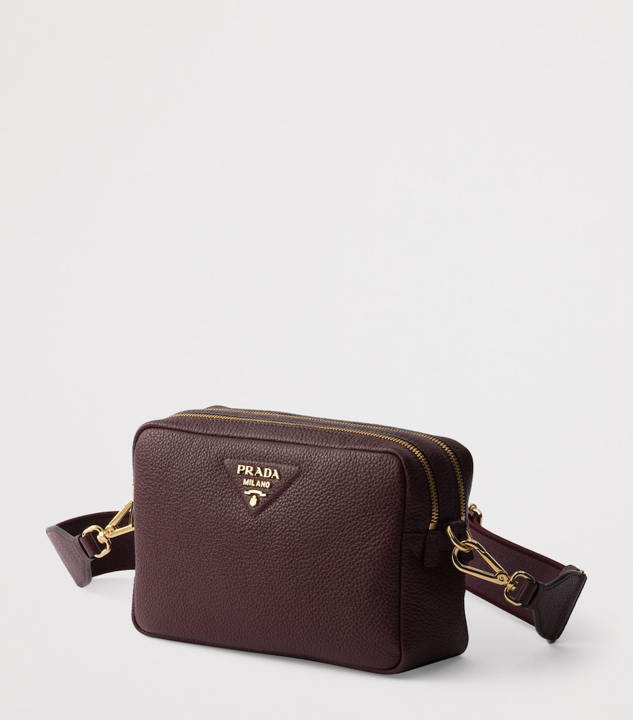 Small Leather Cross-Body Bag F04Q5 Image 3