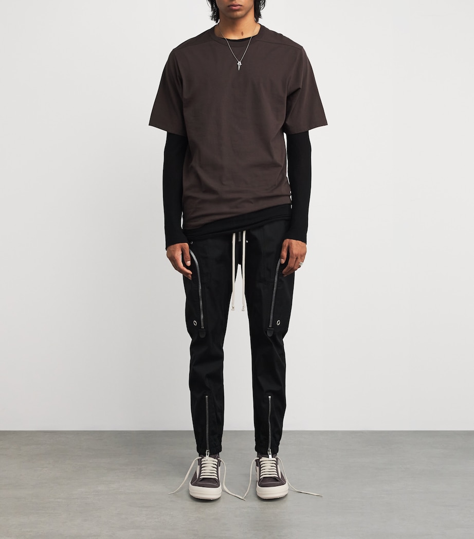 Leather Vintage Low-Top Sneakers BROWN/MILK/MILK Image 6