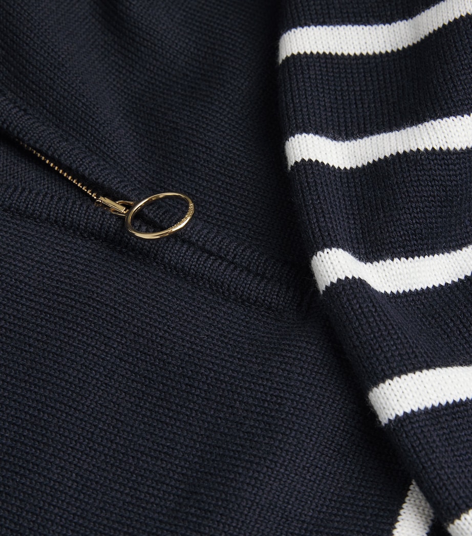 Wool-Blend Striped Sweater 212 BLUE-CREAM Image 5