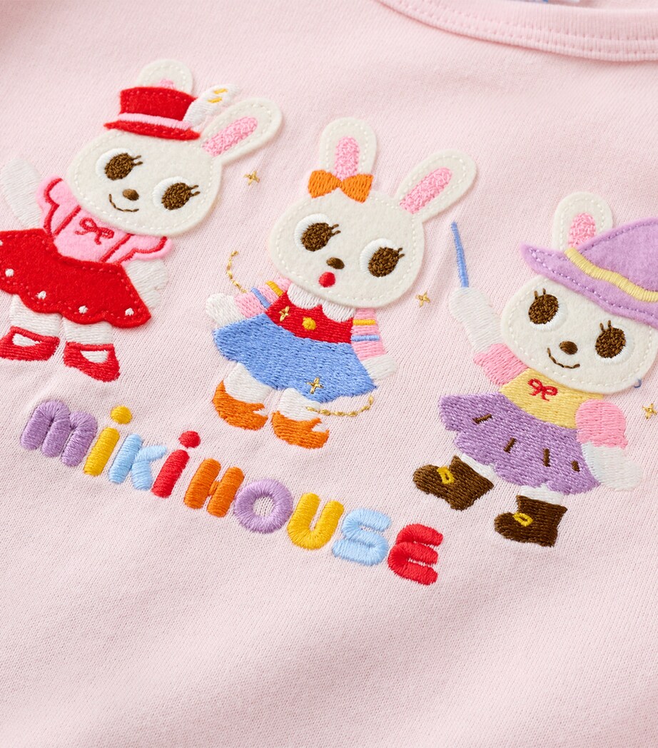Embroidered-Bunny Long-Sleeve T-Shirt (2-7 Years) 8 Image 4