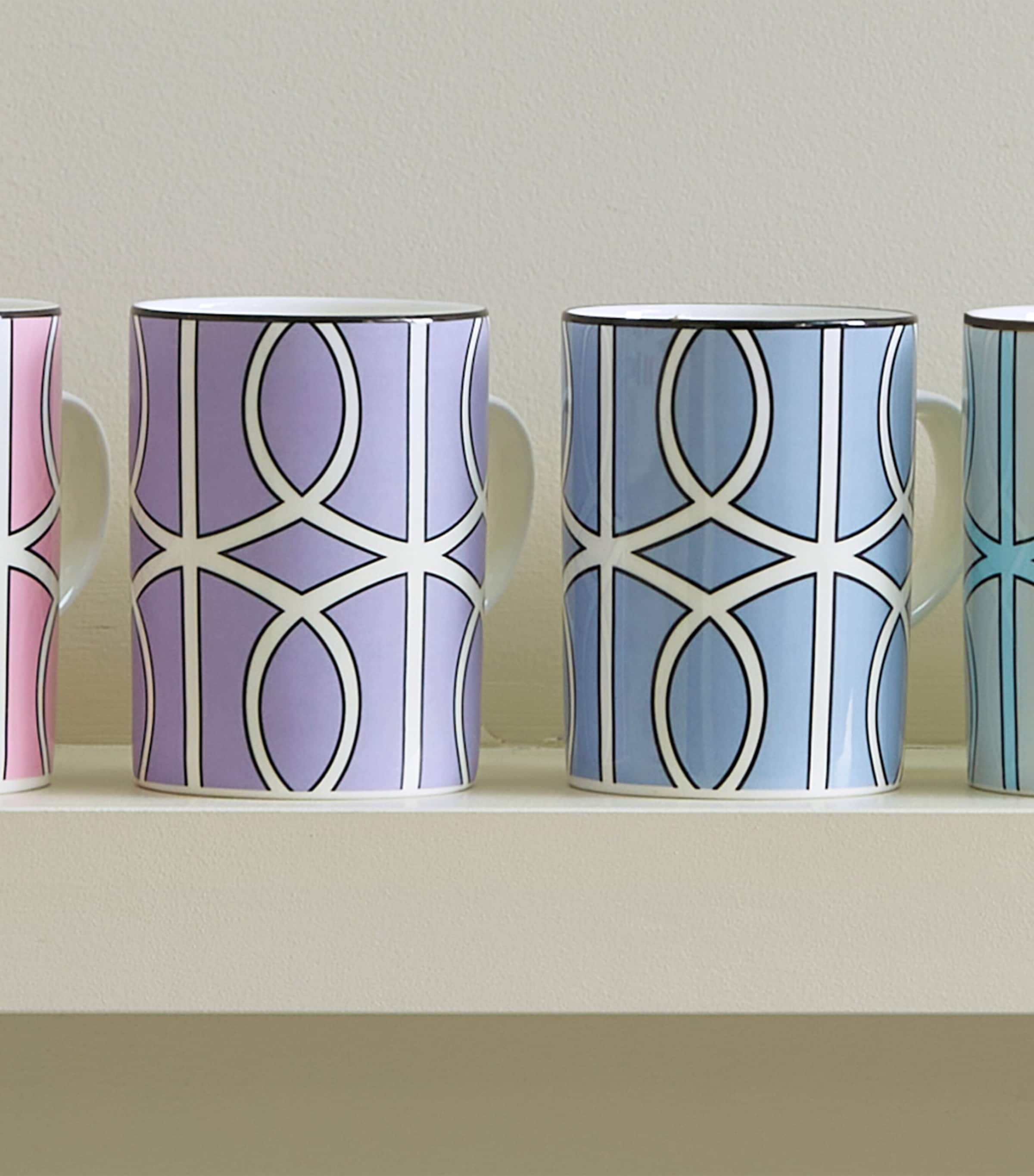 Set of 4 Loop Mugs OMBRE 2 (DARKER) Image 4