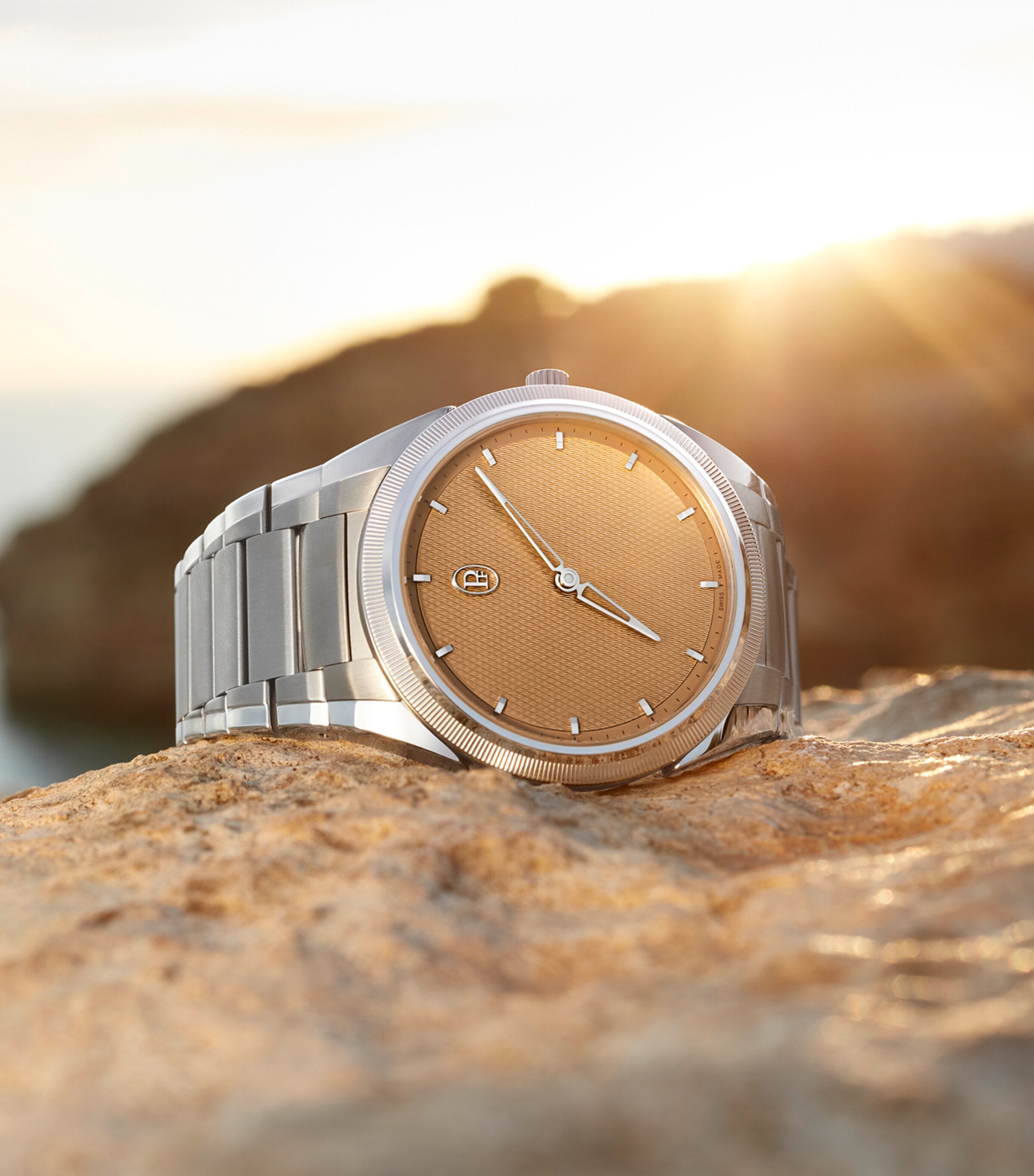 Stainless Steel TONDA PF Micro-Rotor No Date Watch 40mm GOLD Image 7