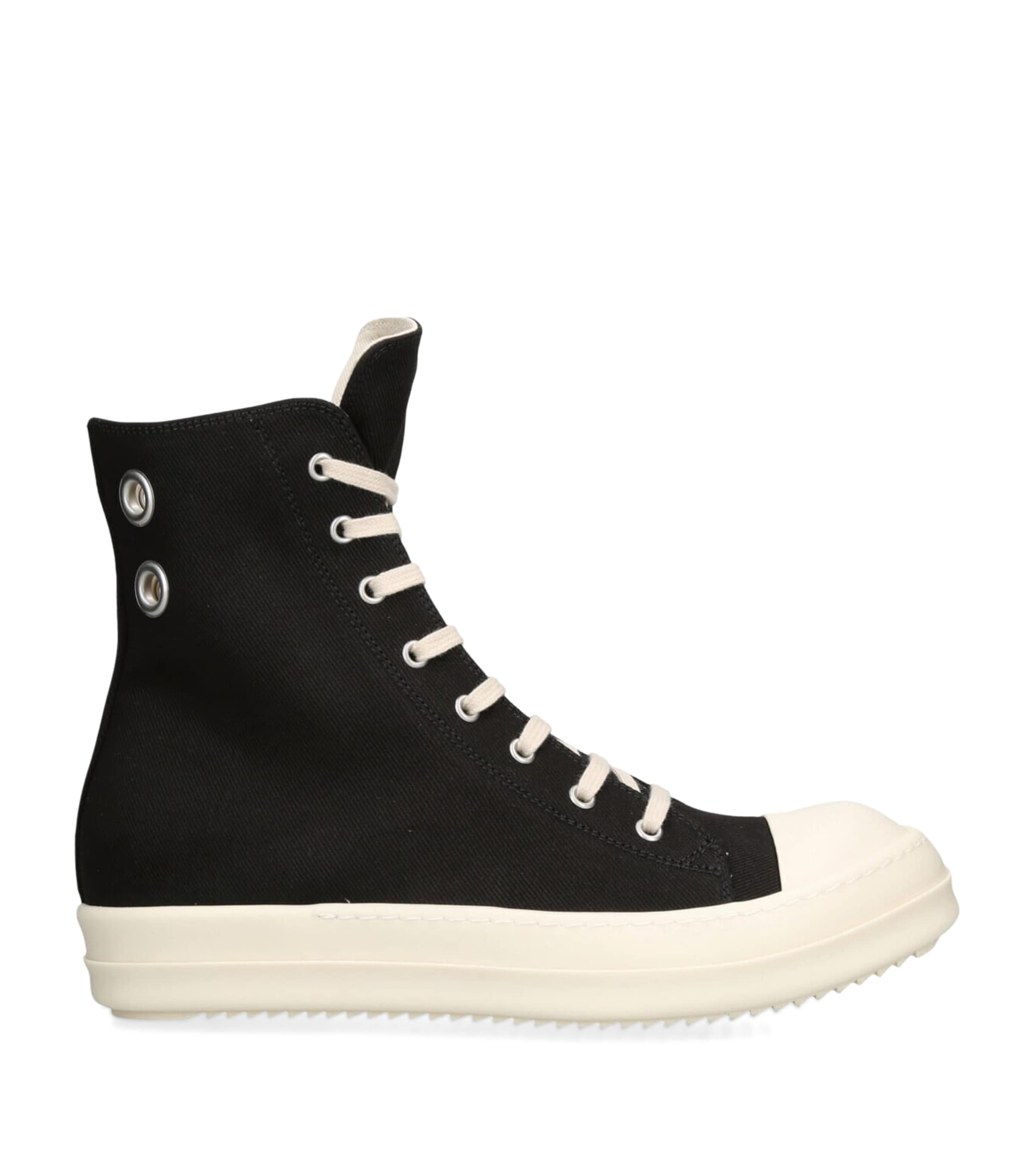 Rick Owens Black DRKSHDW Porterville High-Top Sneakers | Harrods US