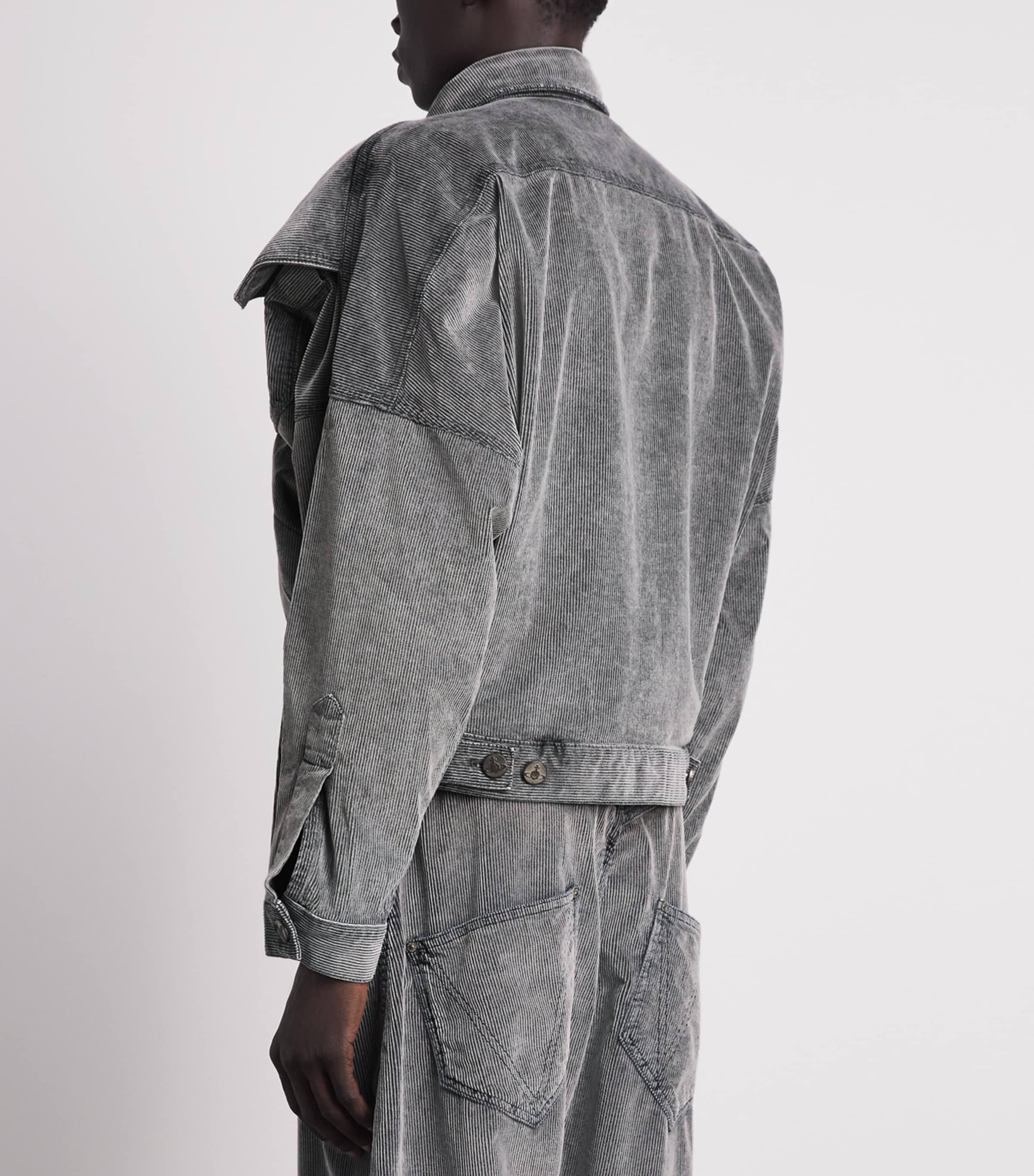 Vivienne Westwood Grey Corduroy Board Jacket | Harrods US