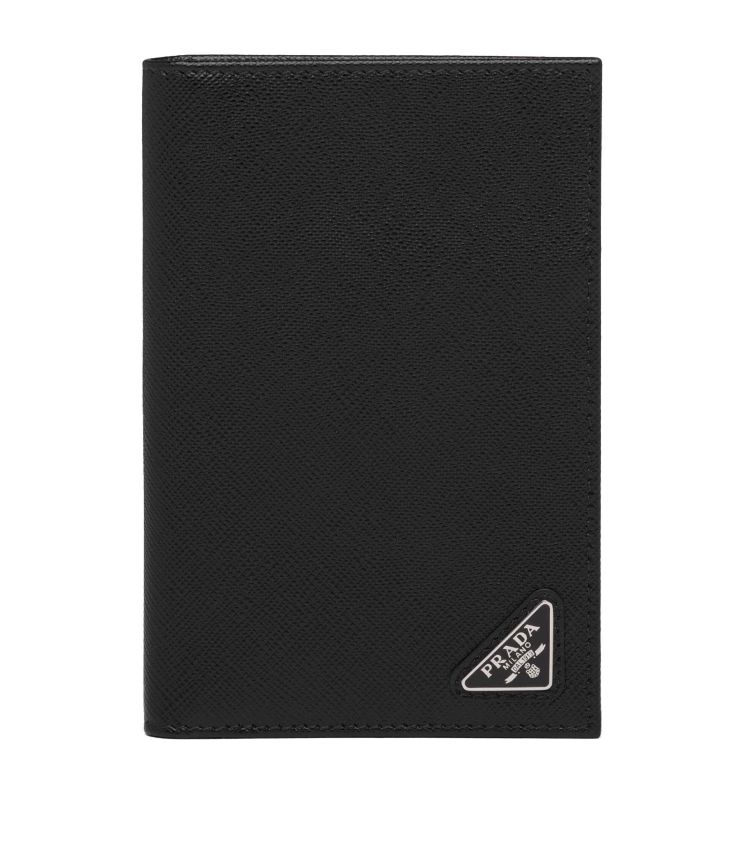 Saffiano Leather Logo Passport Holder F0002 Image 1