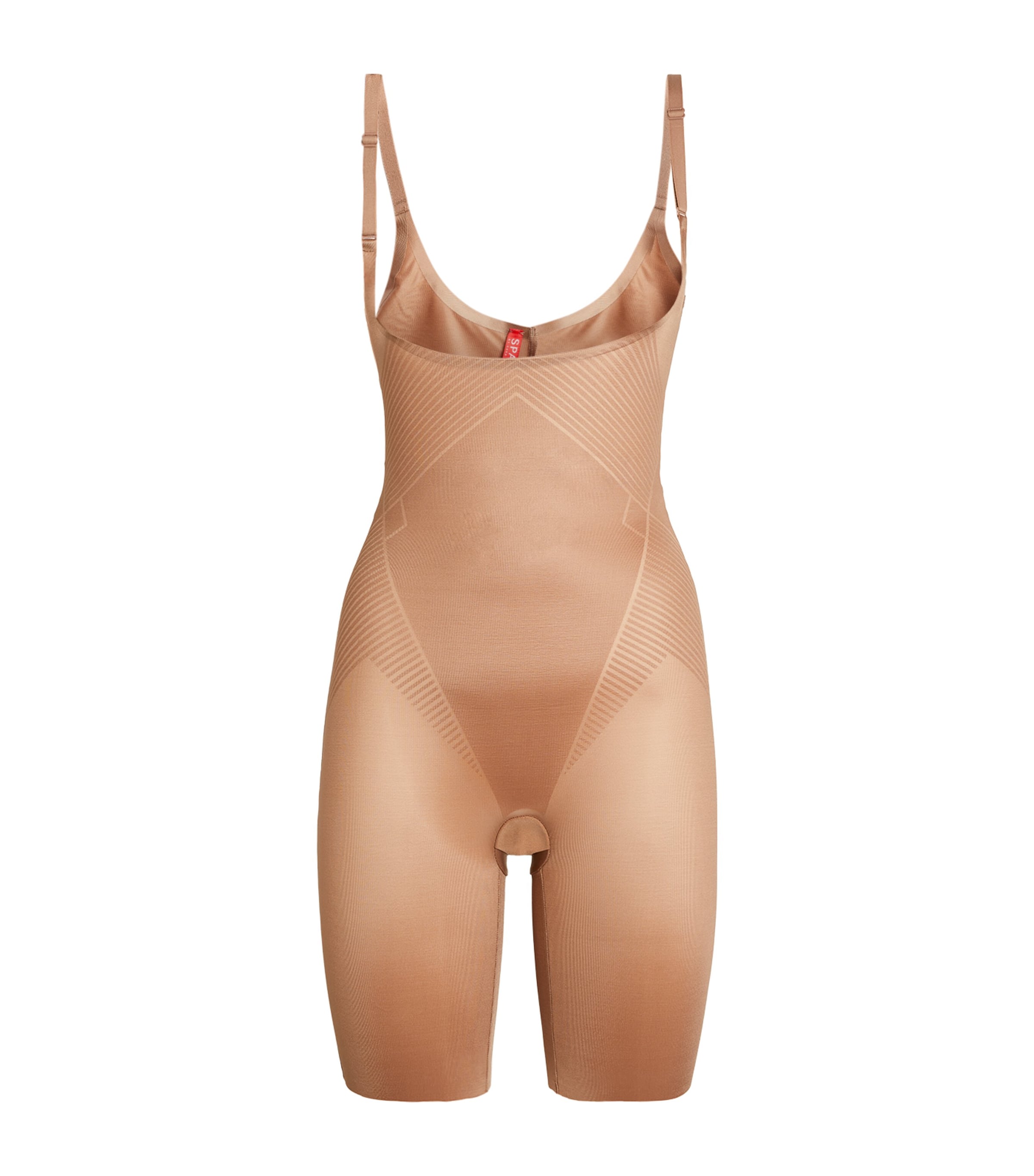 SPANX SPANXshape Invisible Open-Bust Mid-Thigh Bodysuit - Medium Control | Women Clothing | Lingerie & Hosiery | Shapewear | Designers | SPANX