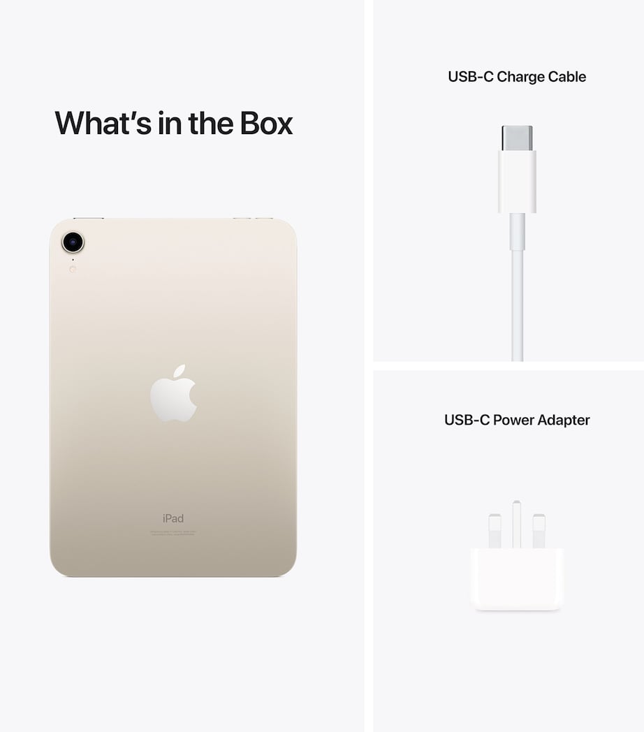 iPad Mini 8.3" Wi-Fi 256GB - Starlight STARLIGHT Image 9