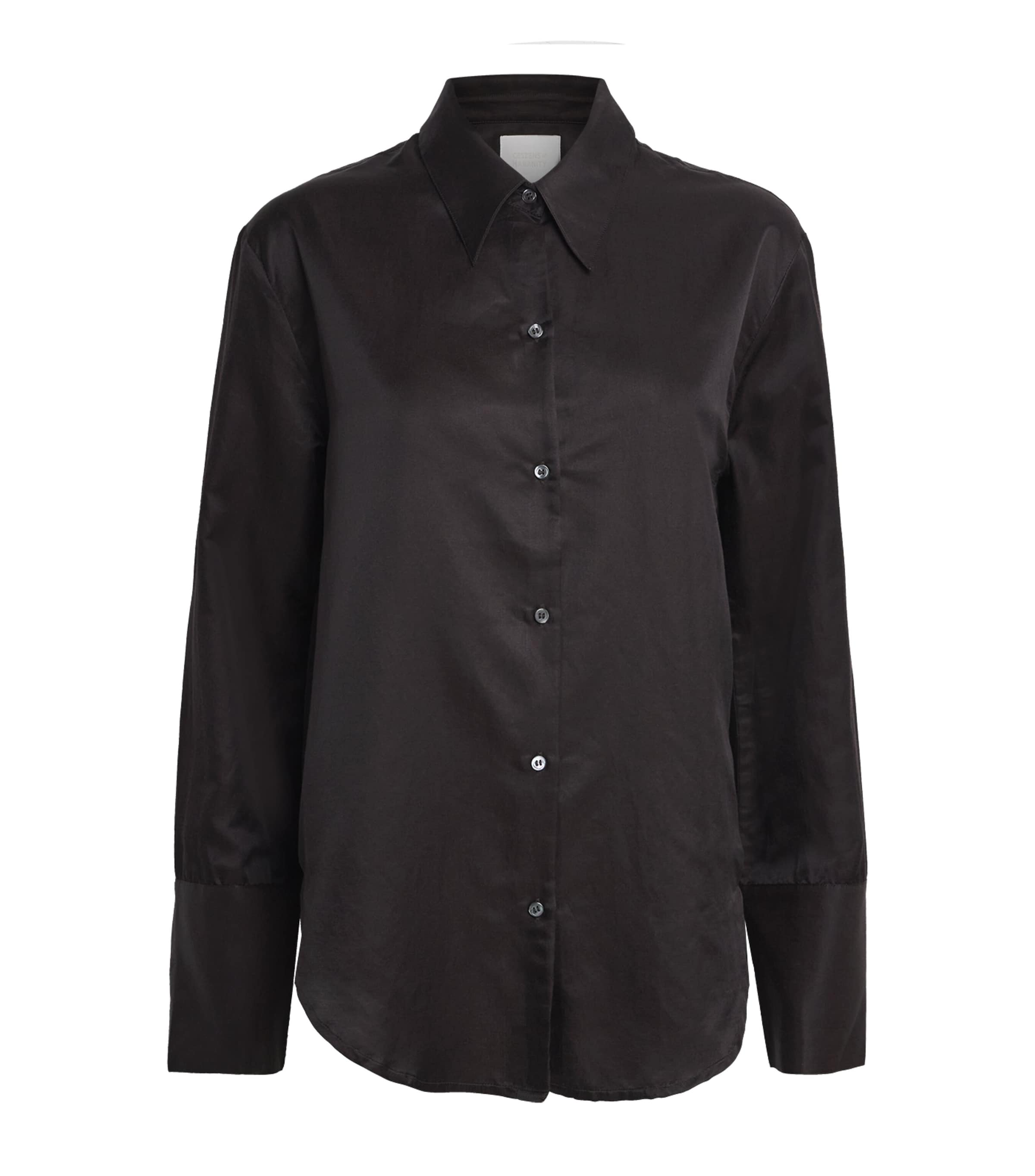 Citizens of Humanity Womens Cotton-Silk Camilla Shirt Cho Image 1