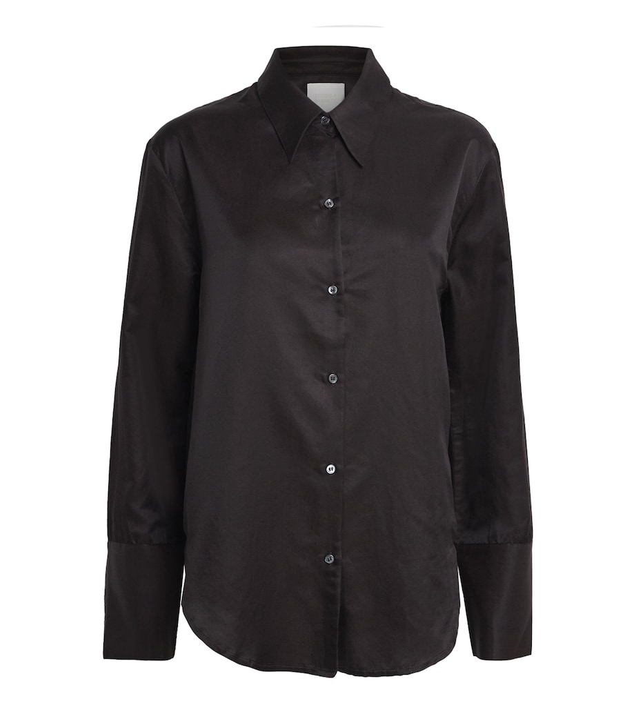 Citizens of Humanity Womens Cotton-Silk Camilla Shirt Cho Image 1