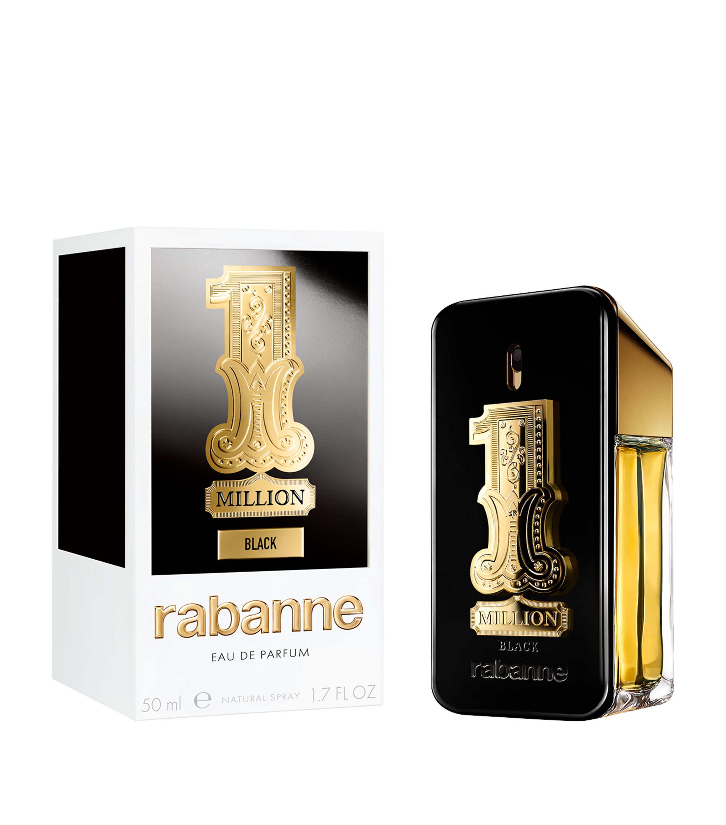 Rabanne 1 Million Black Eau de Parfum (50ml) Image 2