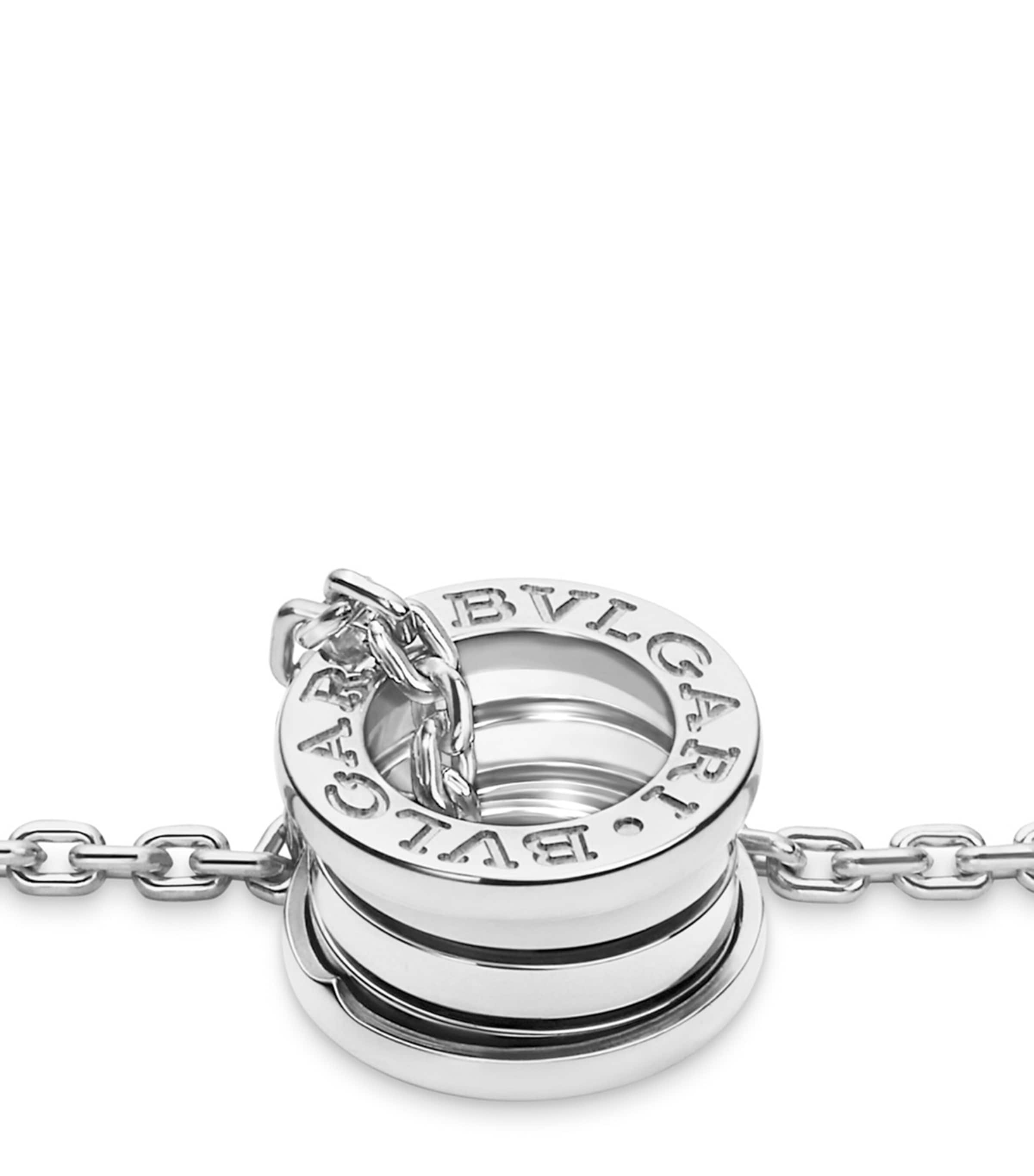Bvlgari White Gold B.zero1 Pendant Necklace White Gold Image 4