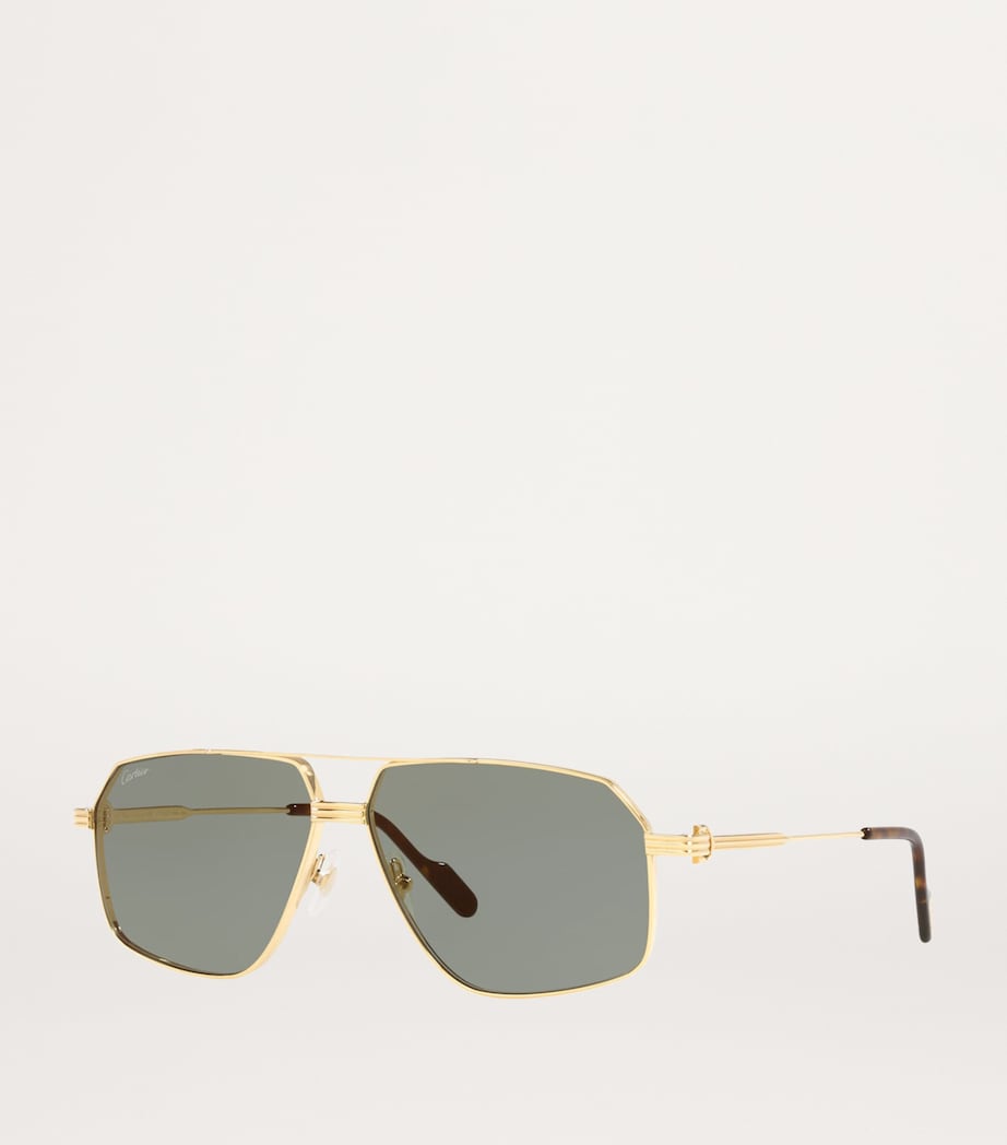 Première de Cartier Pilot Sunglasses 2300J1 Image 2