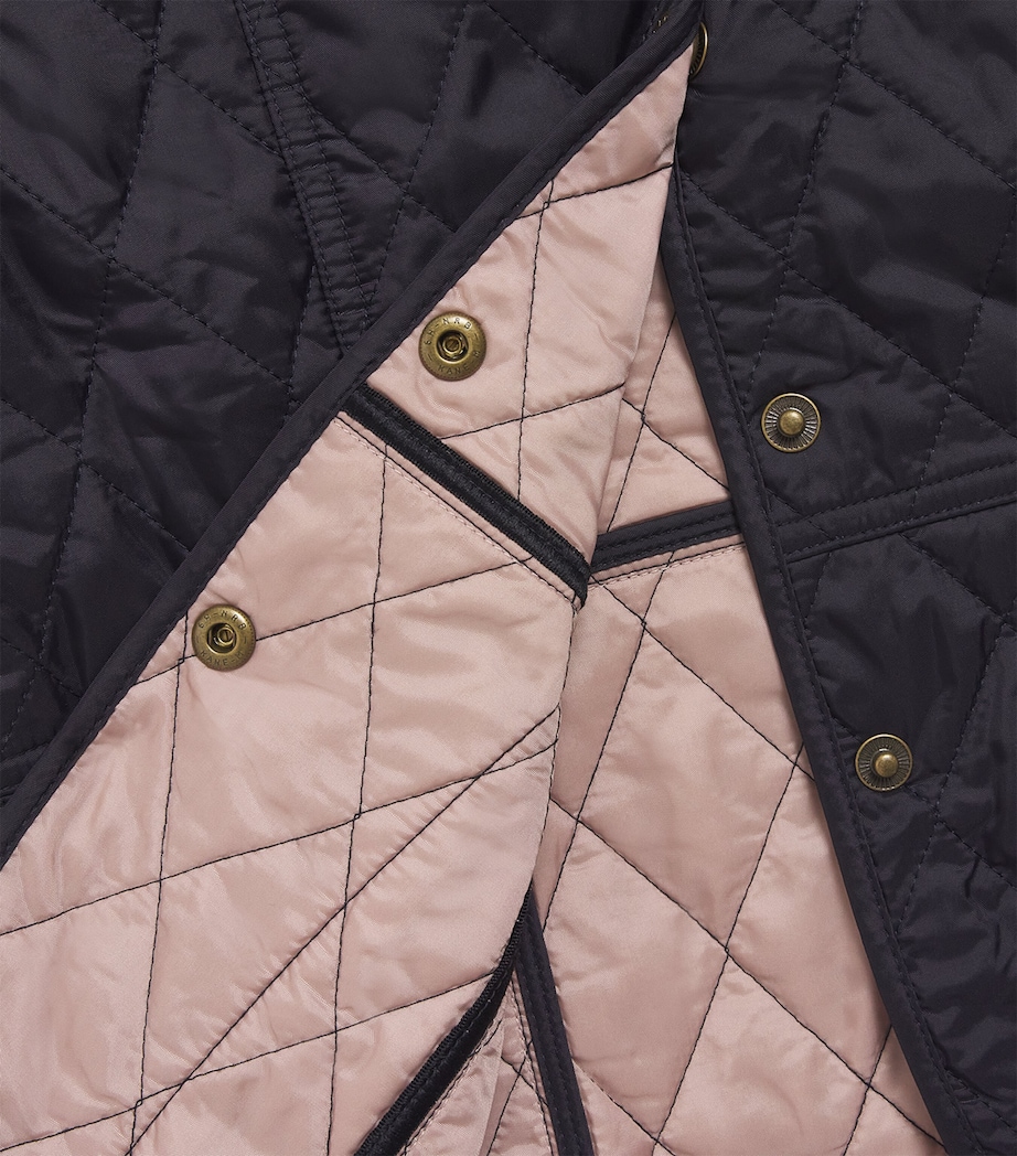 Quilted Liddesdale Jacket (6-15 Years) NY94 NAVY/GARDENIA Image 3