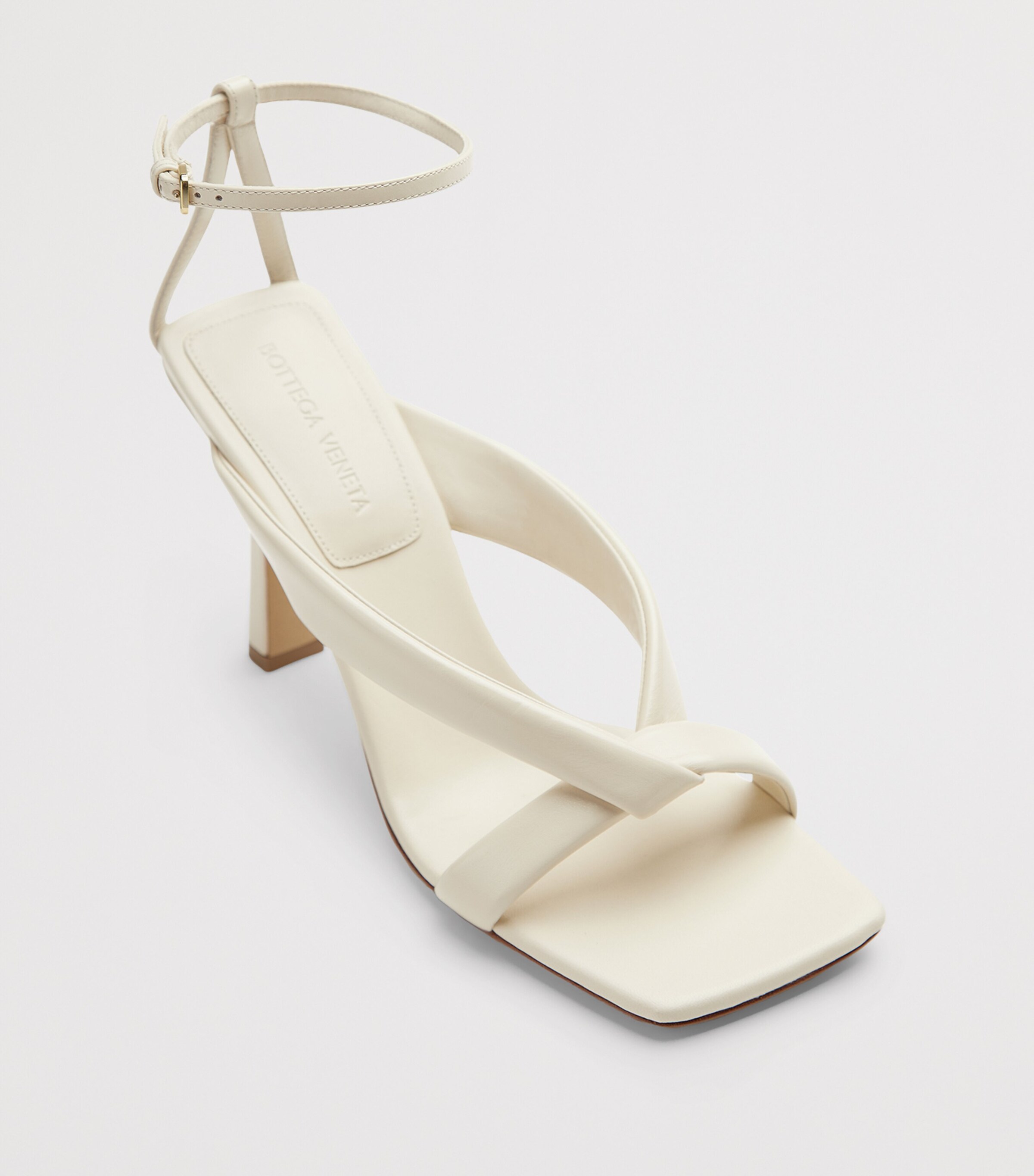 Calfskin Riva Heeled Sandals 90 9031 Image 4