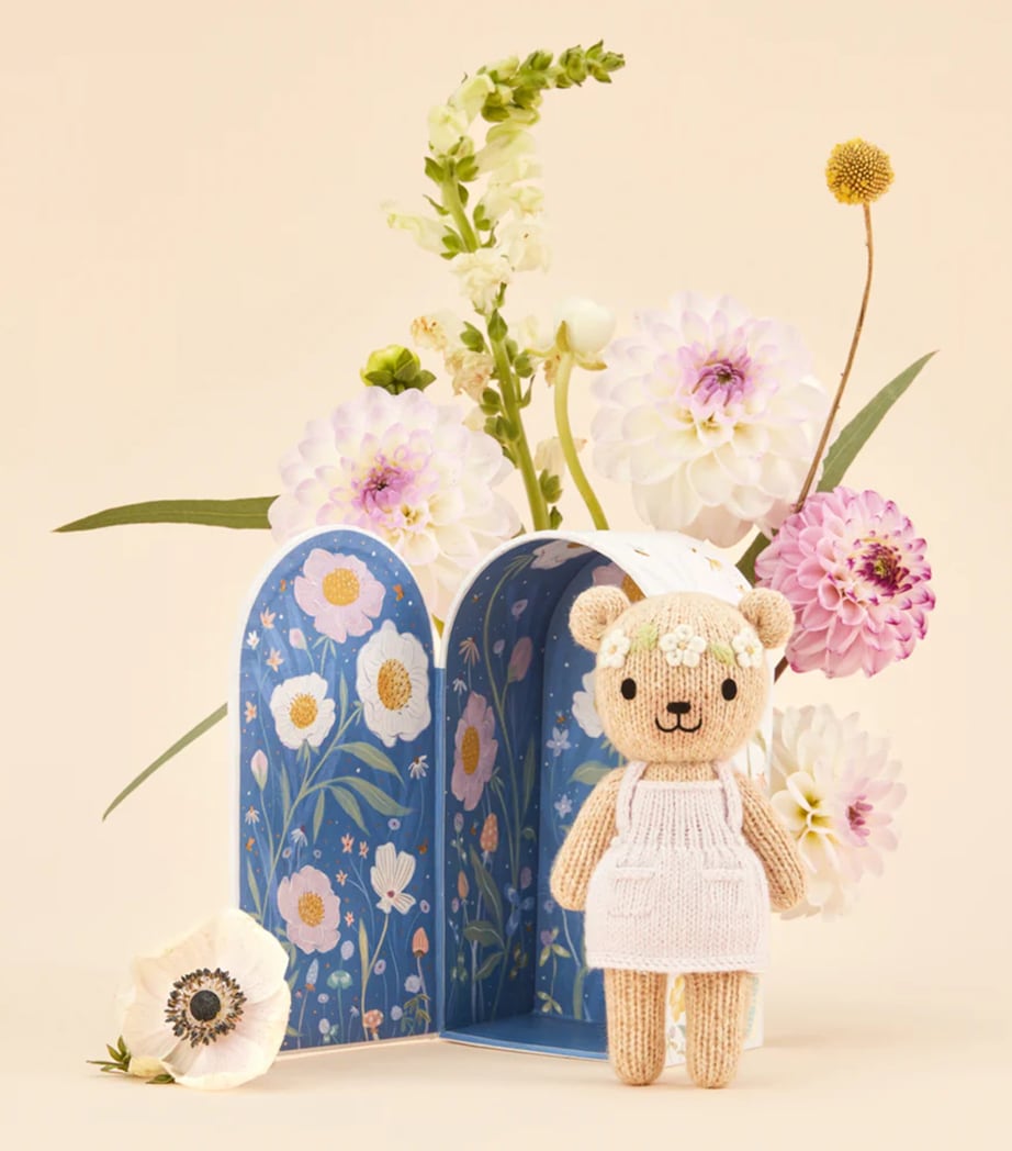 Cuddle + Kind Cotton Tiny Olivia the Honey Bear (15cm) Image 2