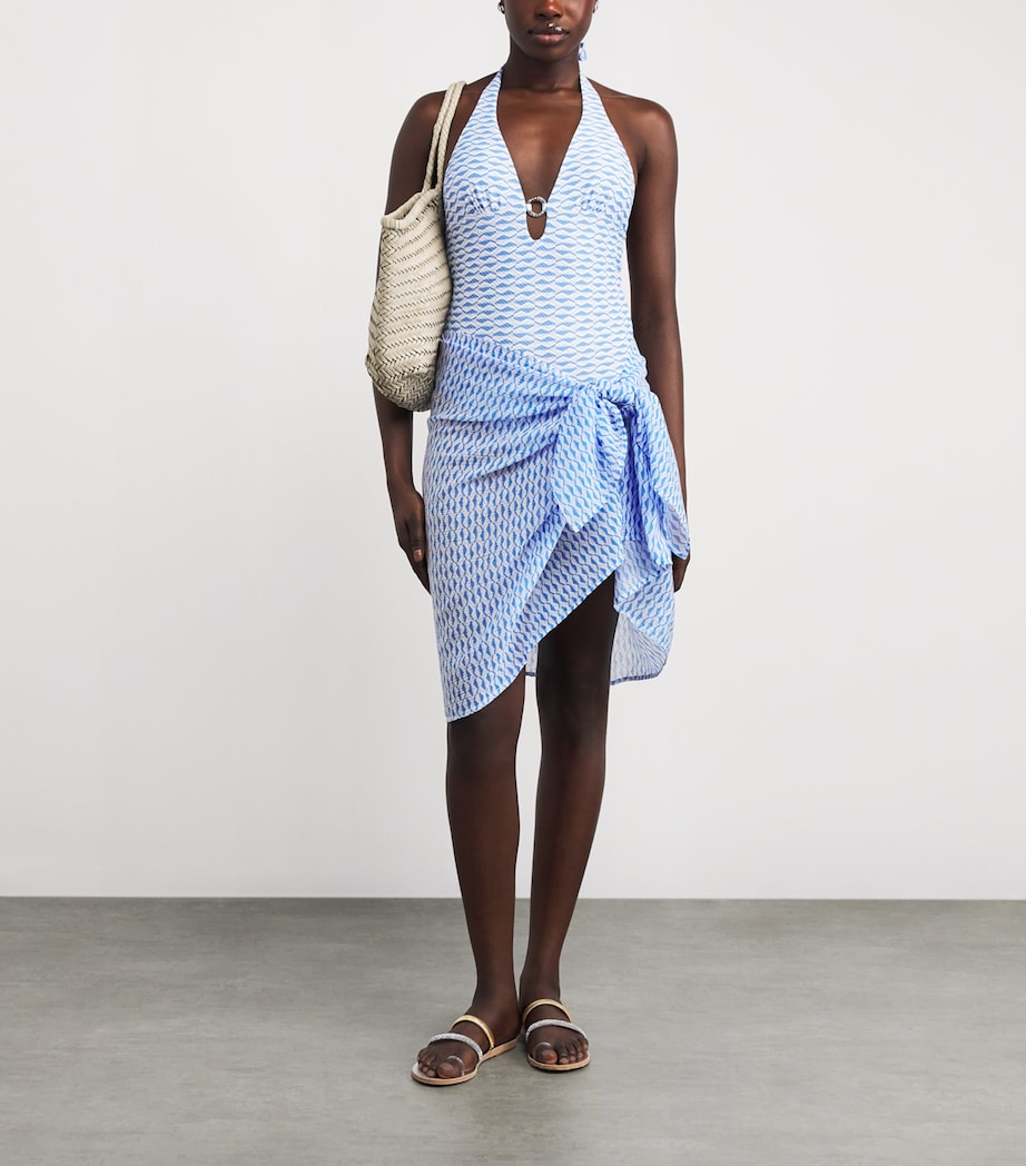 Cotton-Silk Tinos Mini Sarong PRT-PRT/COTTON-SILK Image 2