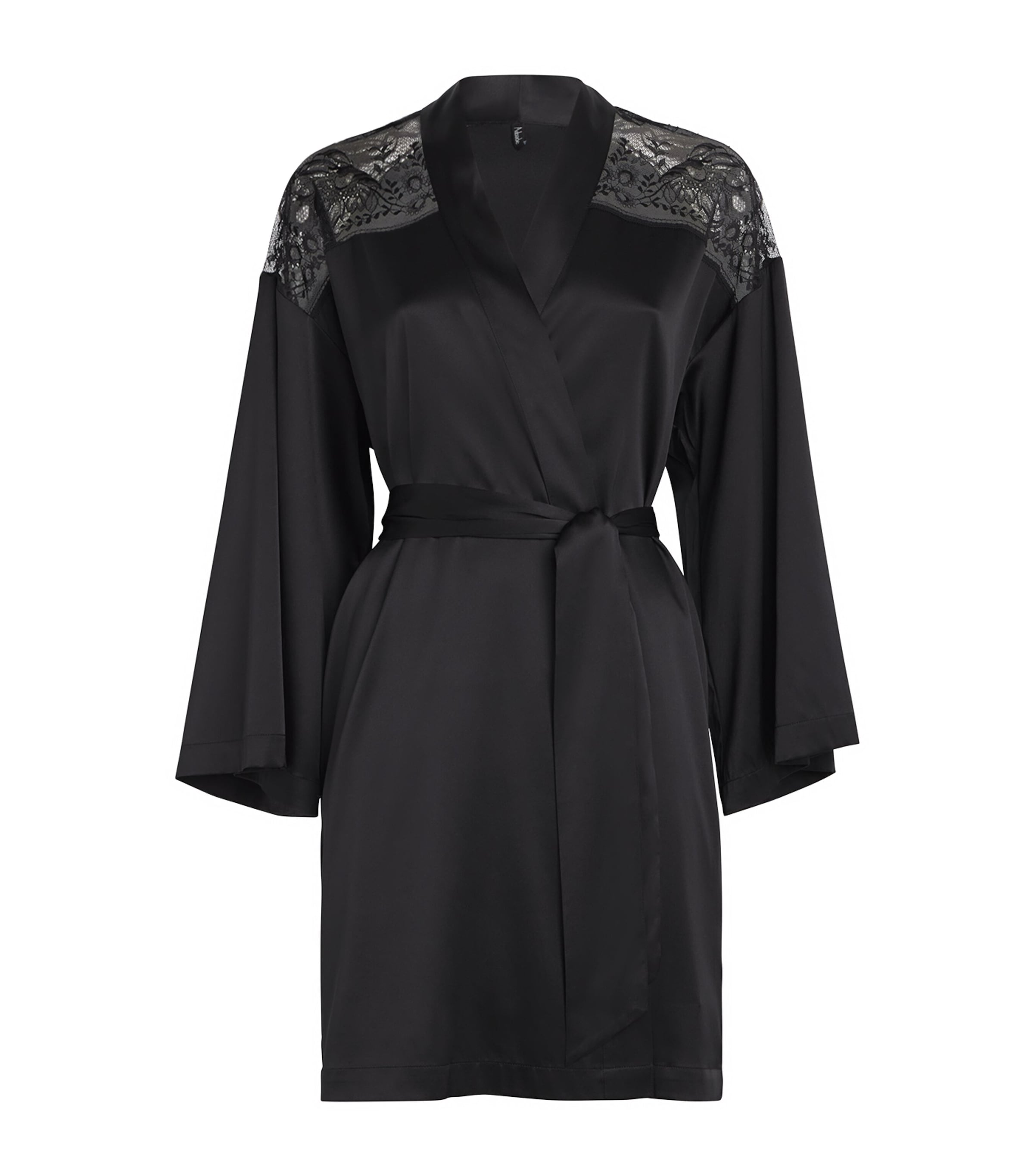 Aubade Midnight Whisper Kimono In Black