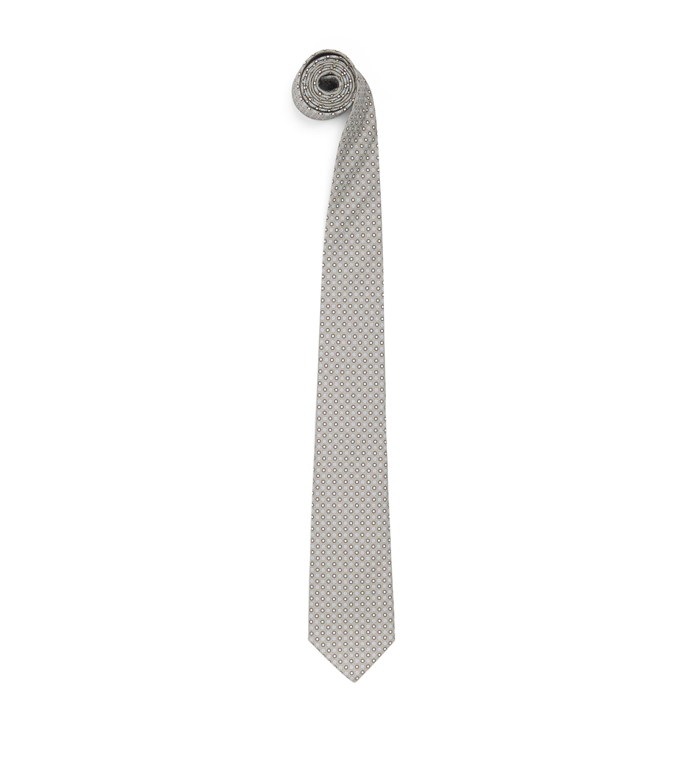 Canali Silk Medallion Print Tie Image 1