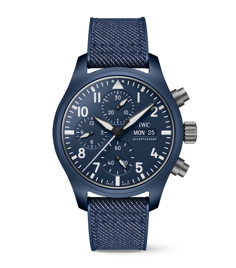 Ceramic Top Gun Pilot's Watch 41mm BLUE Image 1