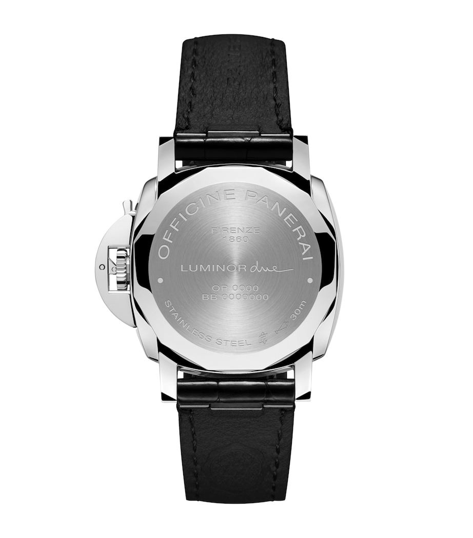 Stainless Steel Luminor Due Watch 38mm GREY Image 4