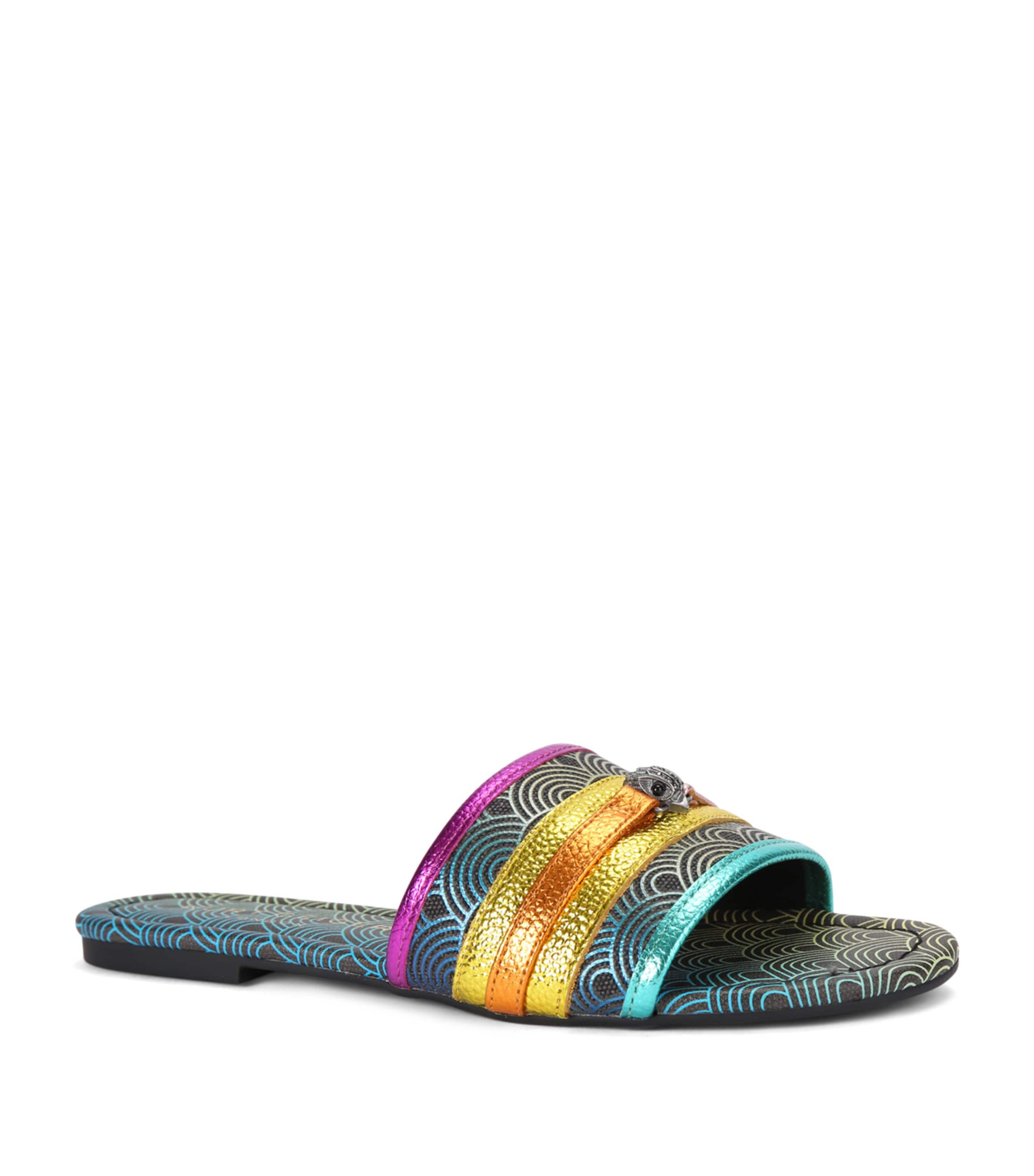 Kurt Geiger London Southbank Slides Black/comb Image 1