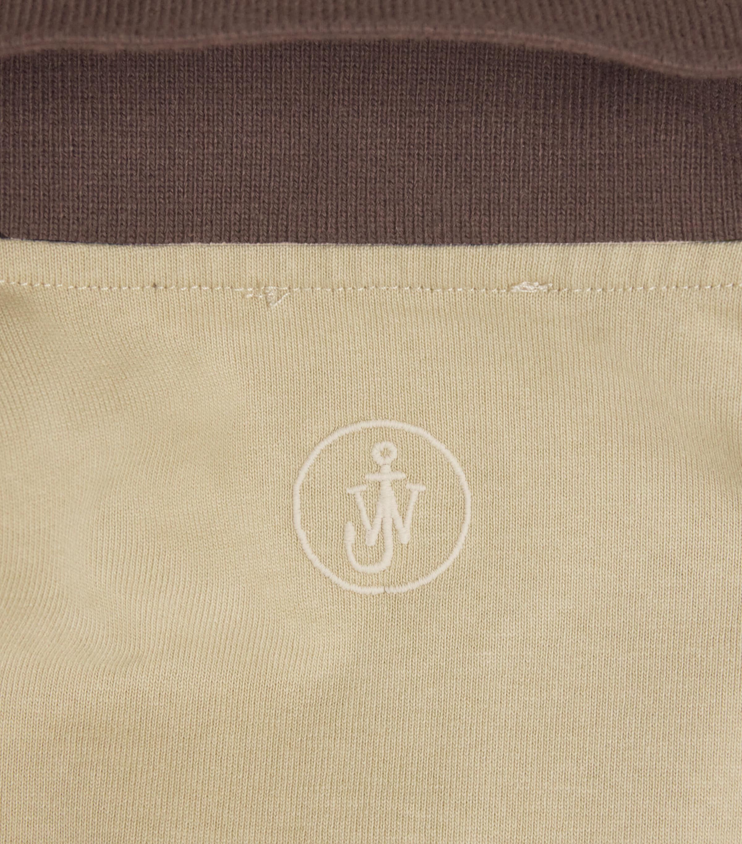 Cotton Printed Polo Shirt NOUGAT Image 5