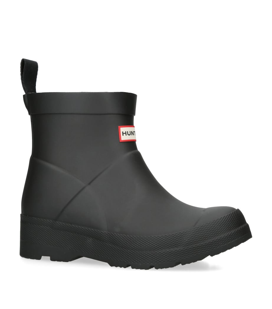 Little Kids Play Wellington Boots BLACK Image 3