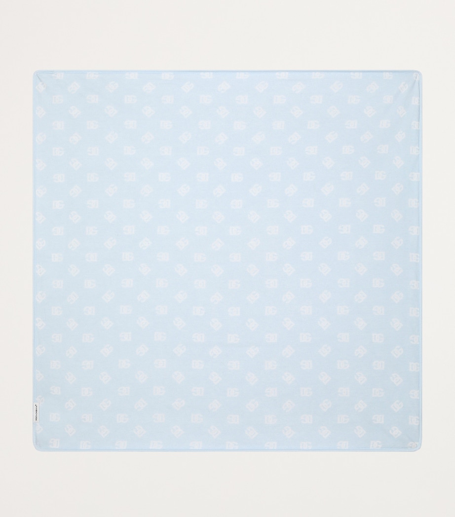 Dolce&Gabbana Kids Cotton Blanket (72cm x 72cm) Combined Image 2