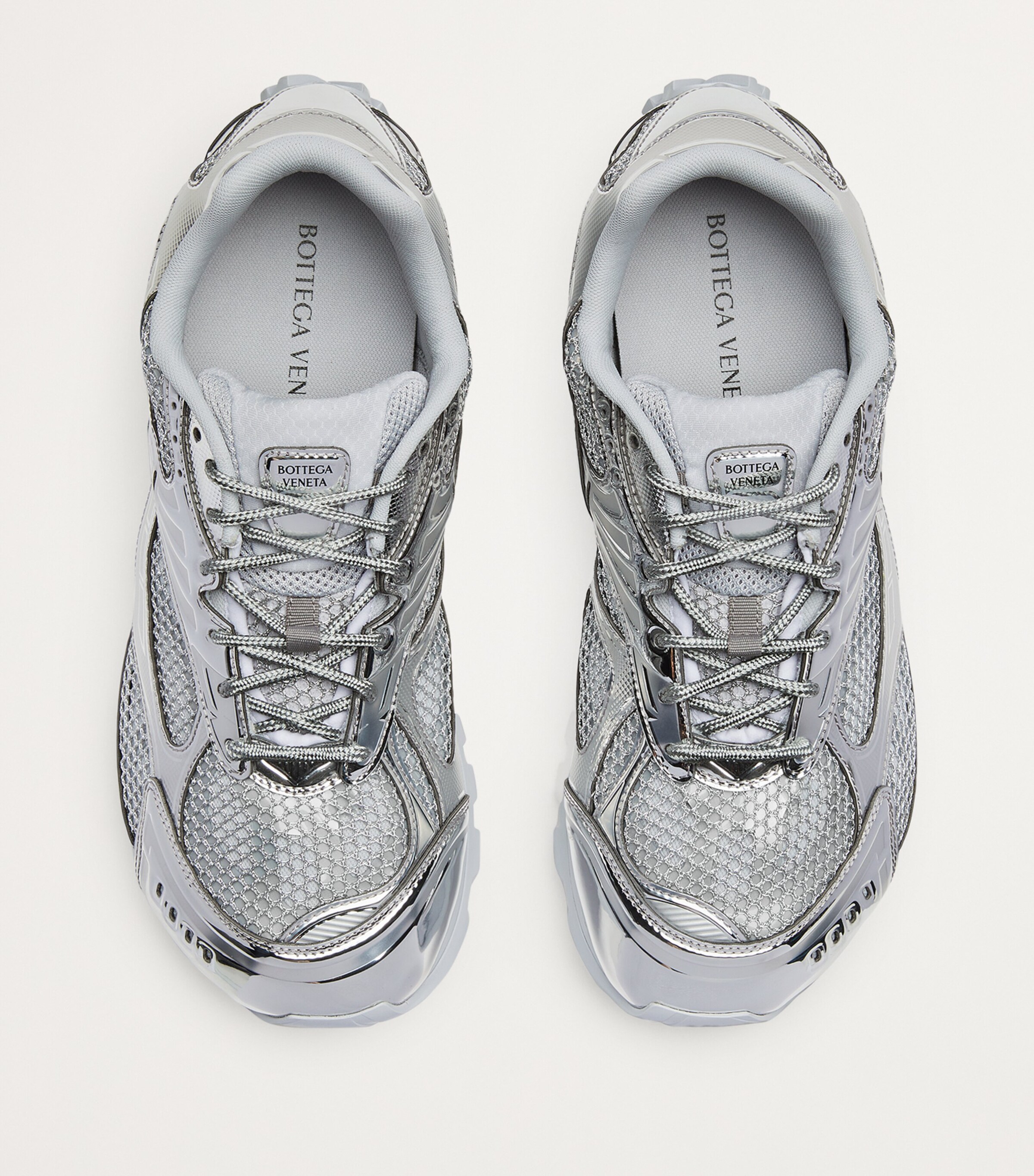 スニーカー [BOTTEGA VENETA] Orbit low-top sneakers in technical fabric Bottega Veneta Orbit Low-Top Sneakers | Harrods US