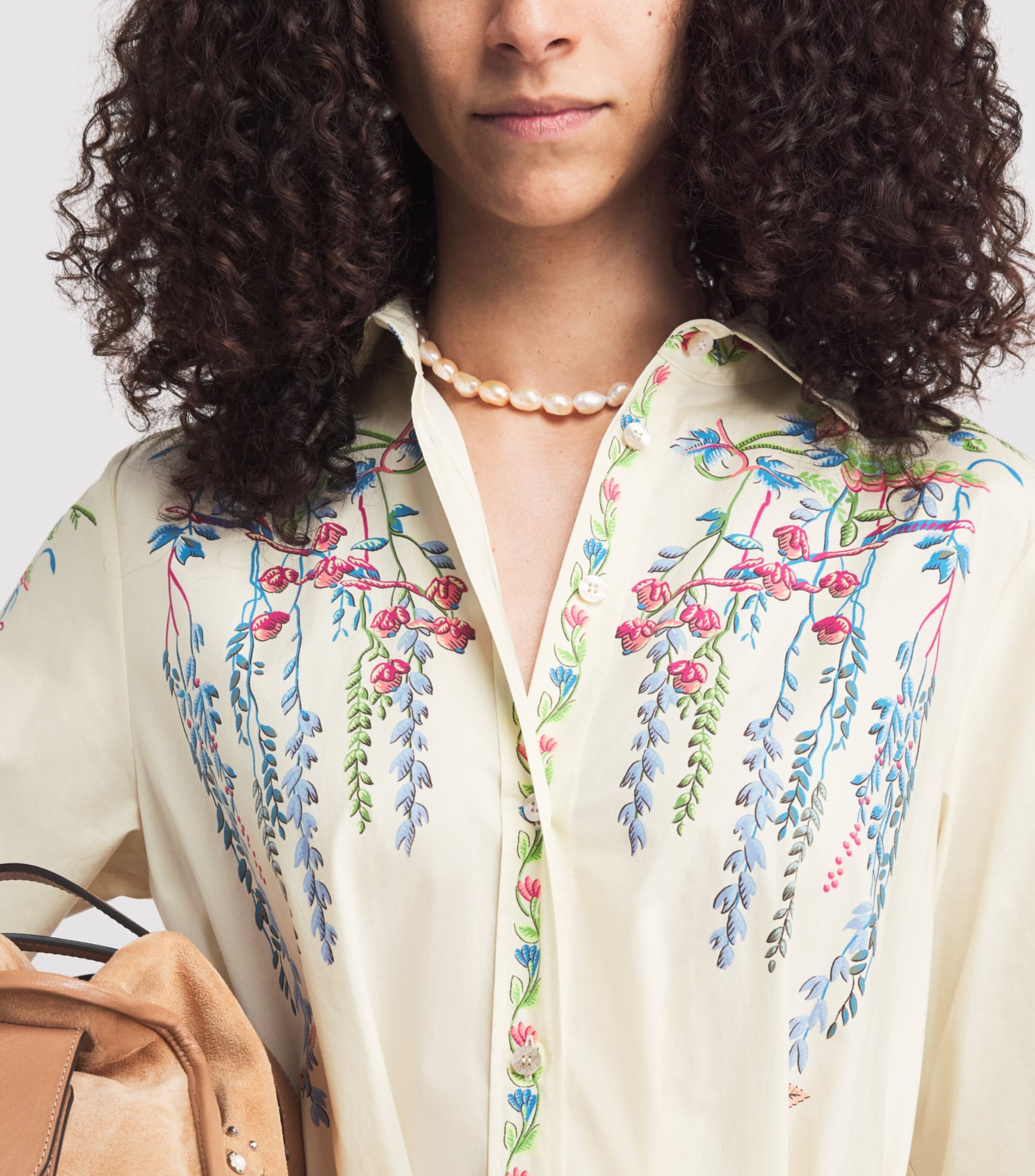 Etro Womens Cotton Printed Maxi Dress Image 3
