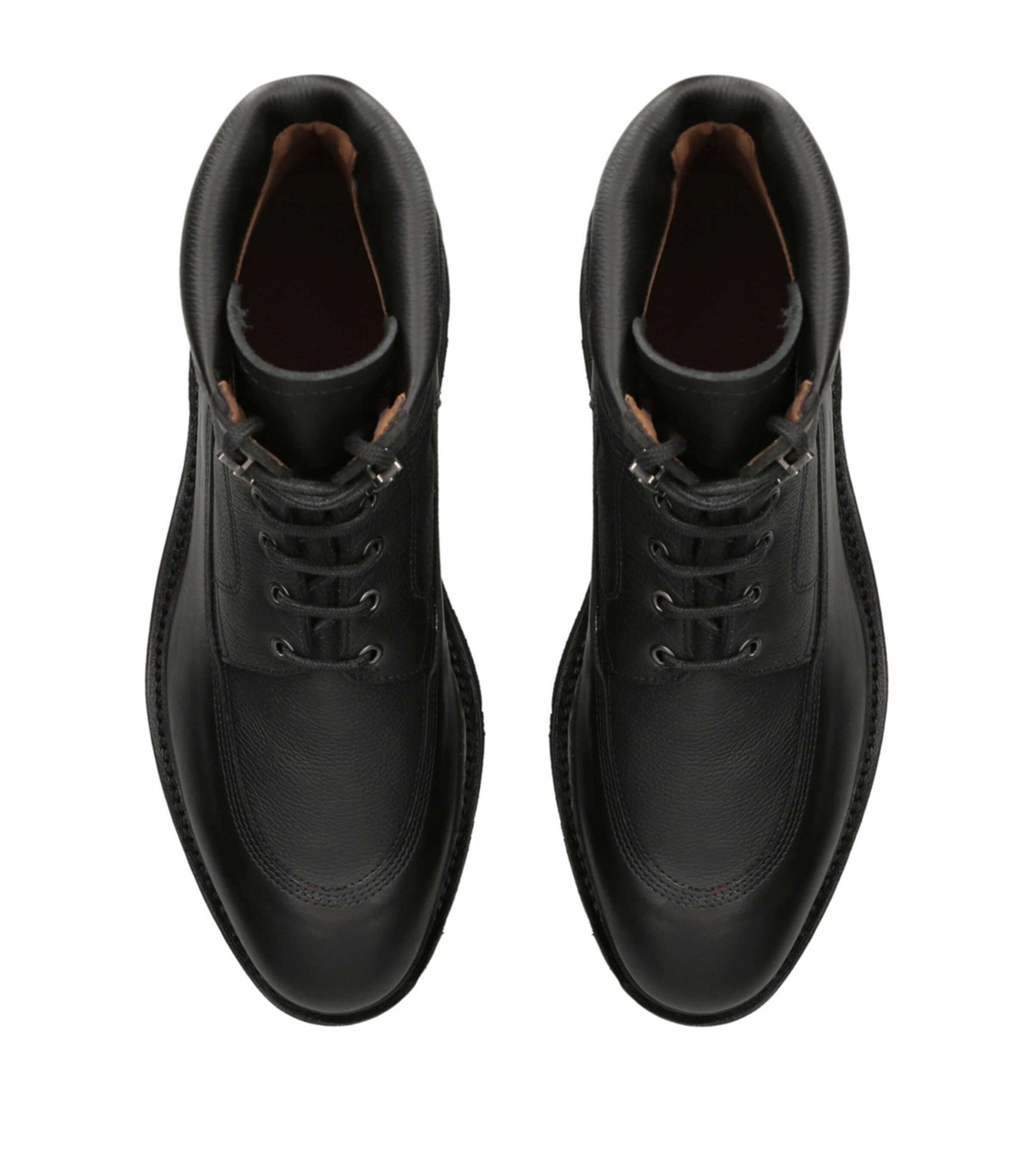 Leather Weekend Boots BLACK Image 4