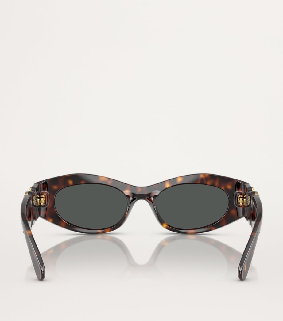 Acetate Oval Sunglasses 108/87 Image 4